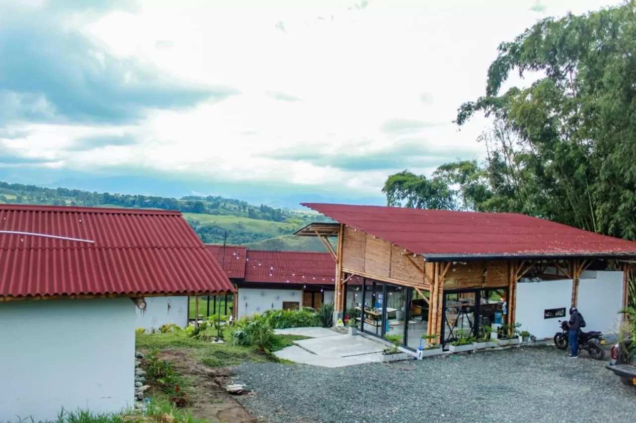 Facade/entrance in Ecohotel Monte Tierra Habitaciones y Glamping