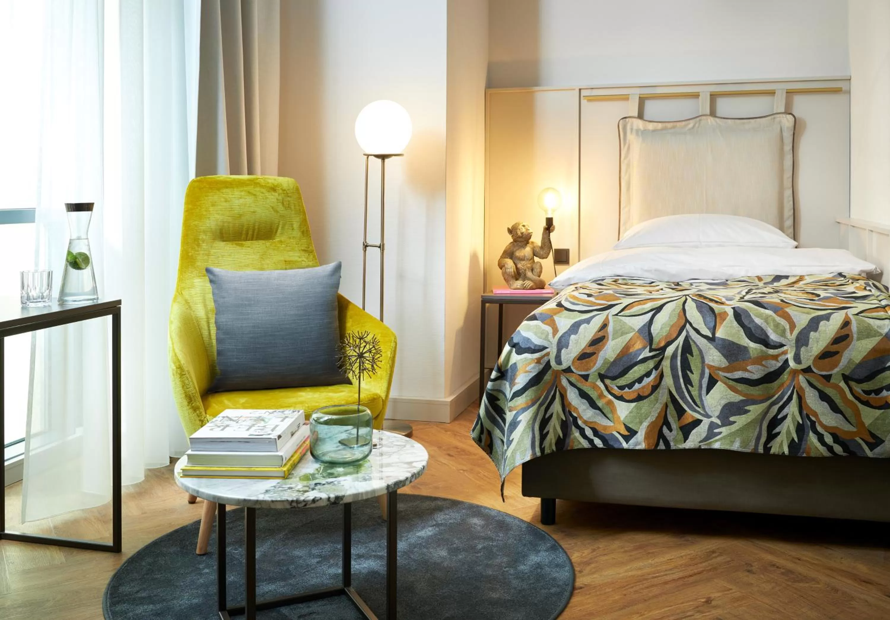 Bed in Classik Hotel Alexander Plaza