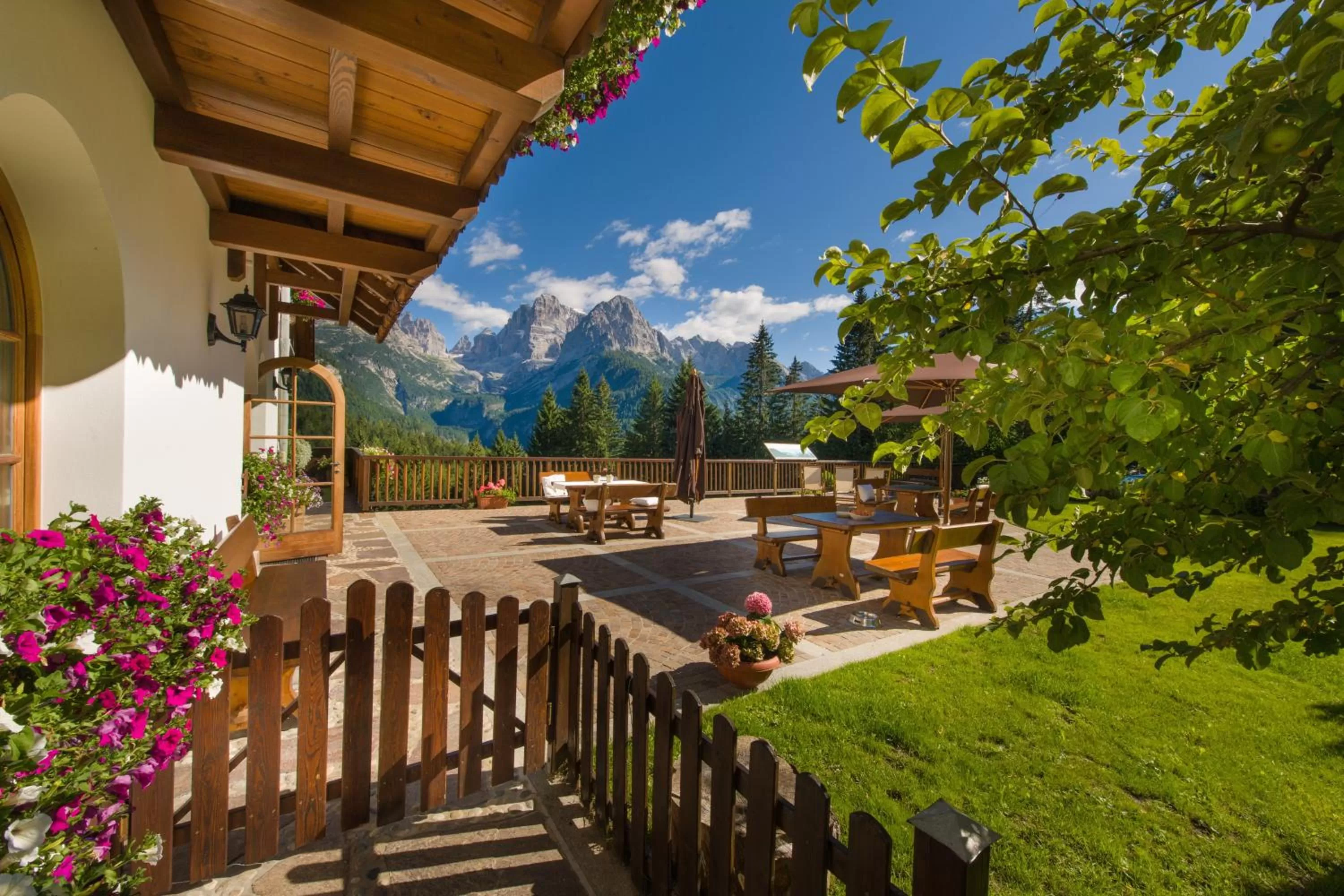 Balcony/Terrace in Bio Hotel Hermitage
