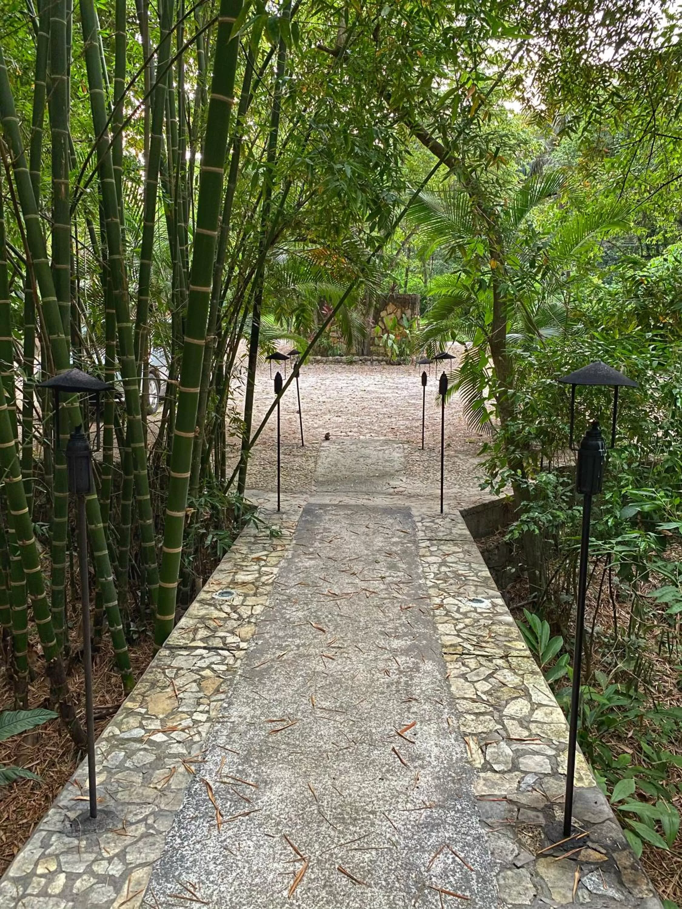 Facade/entrance in Piedra de Agua Palenque