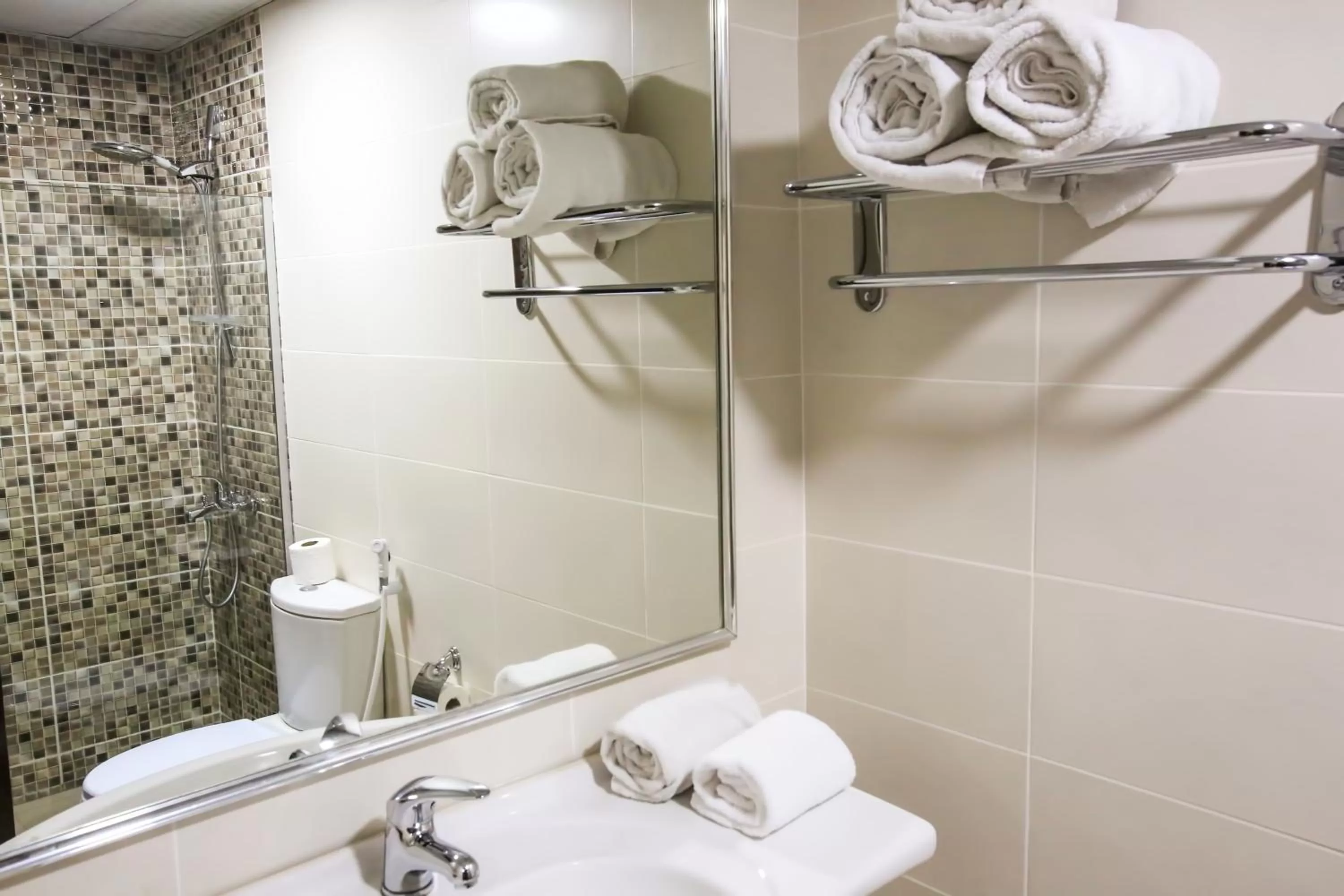 Bathroom in Golden Tulip Aqaba