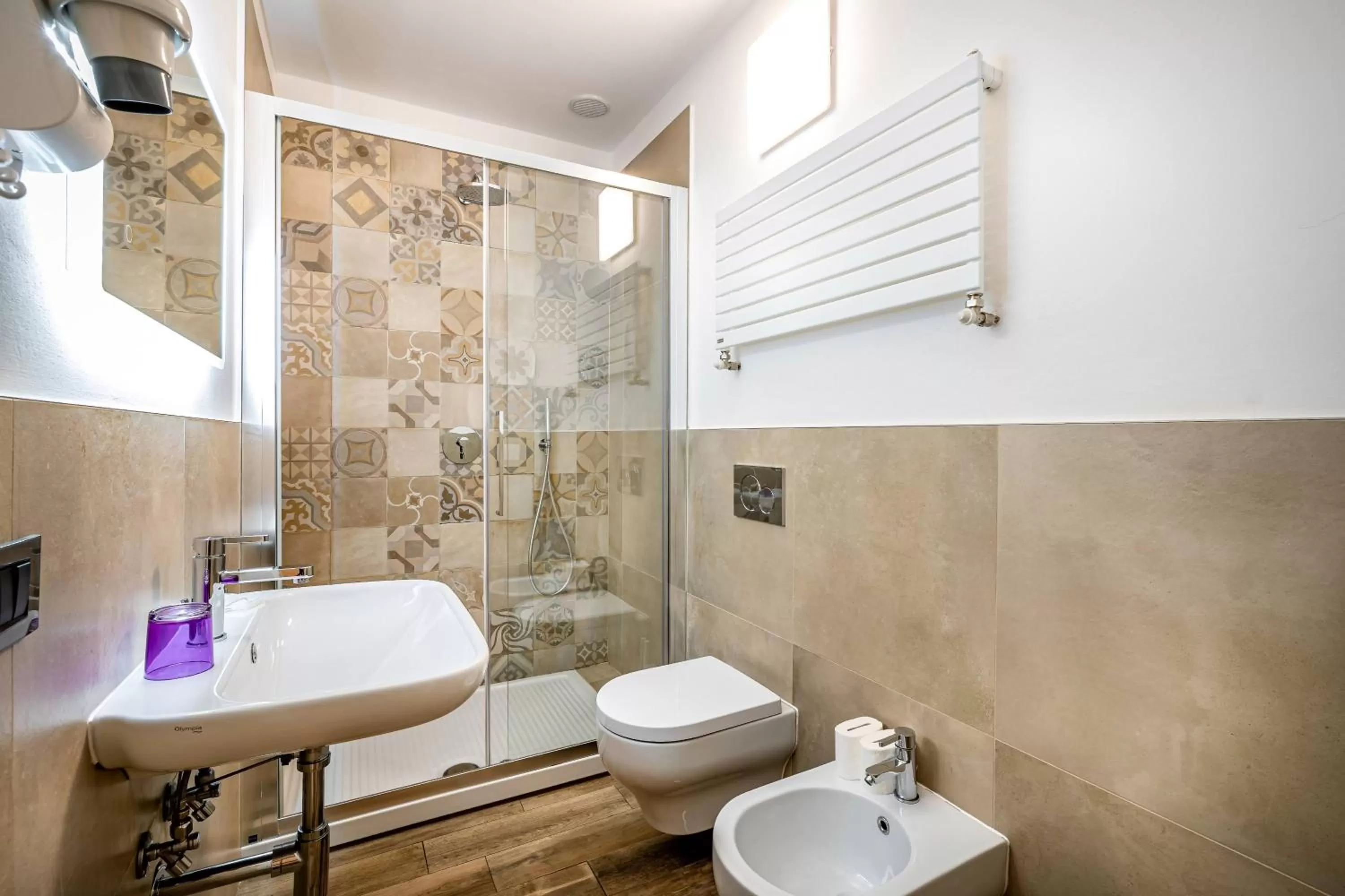 Shower in B&B Lorenzo de' Medici