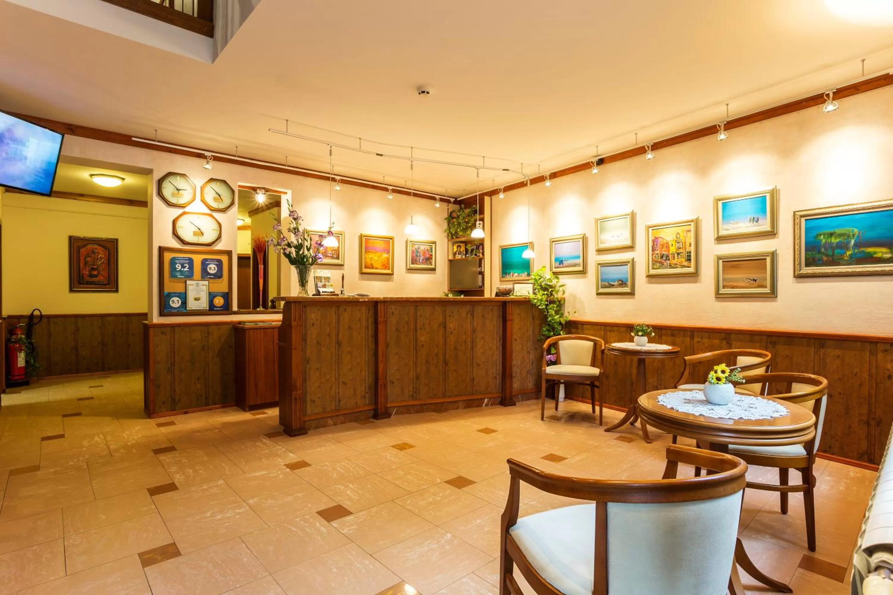 Lobby or reception in Hotel Villa Boyana - Free Parking