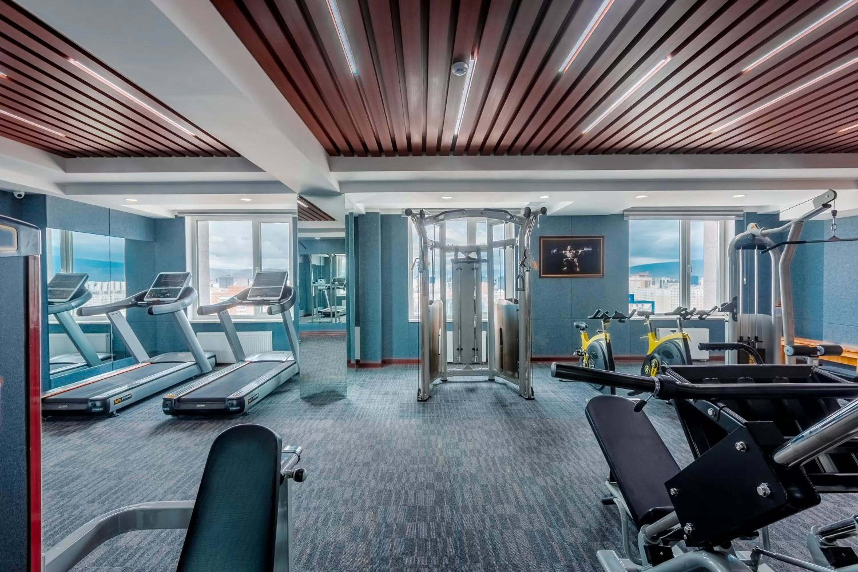 Fitness centre/facilities in Grand Hill Hotel Ulaanbaatar