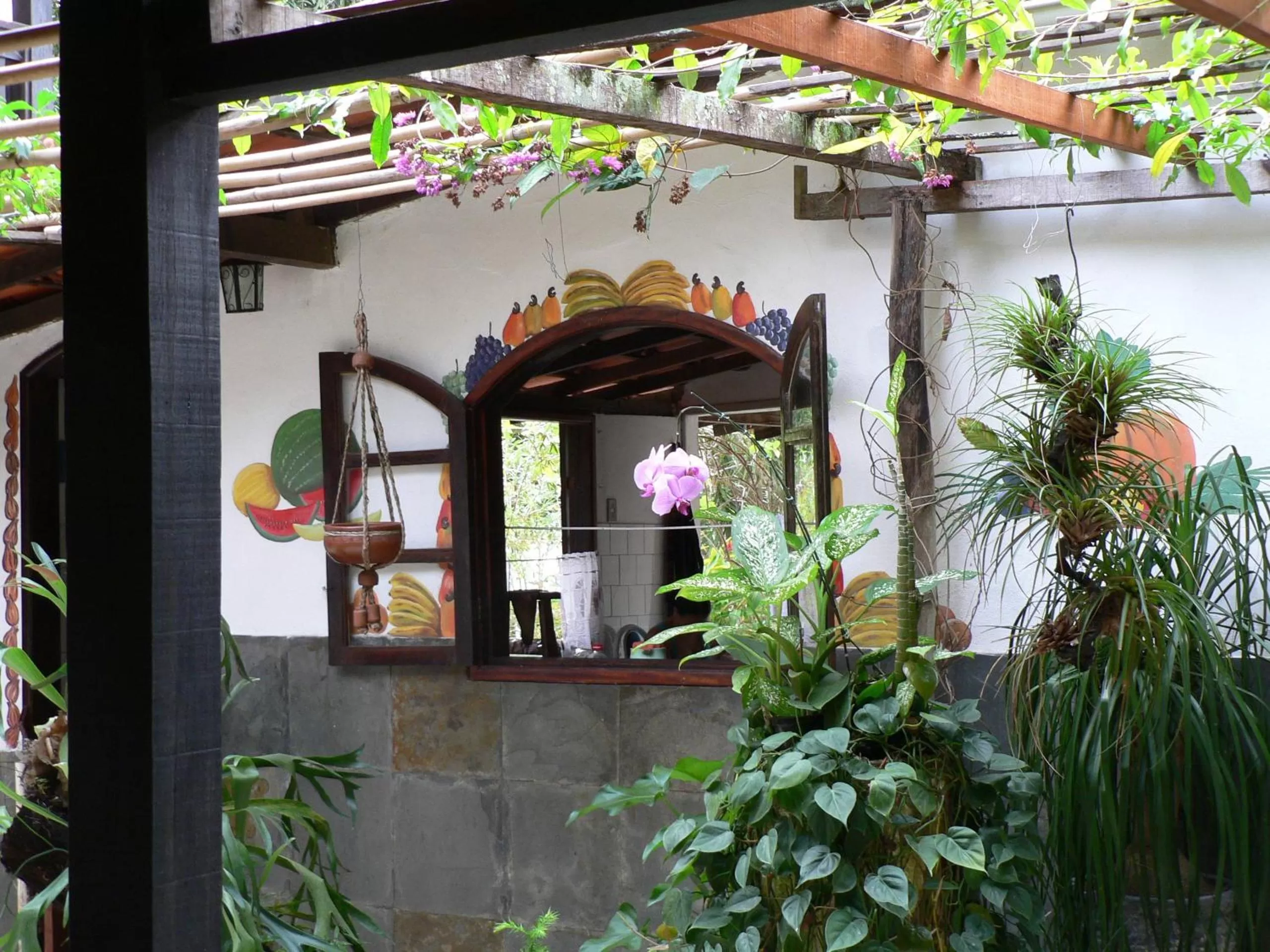 Facade/entrance in Hotel Eco Sítio Nosso Paraíso