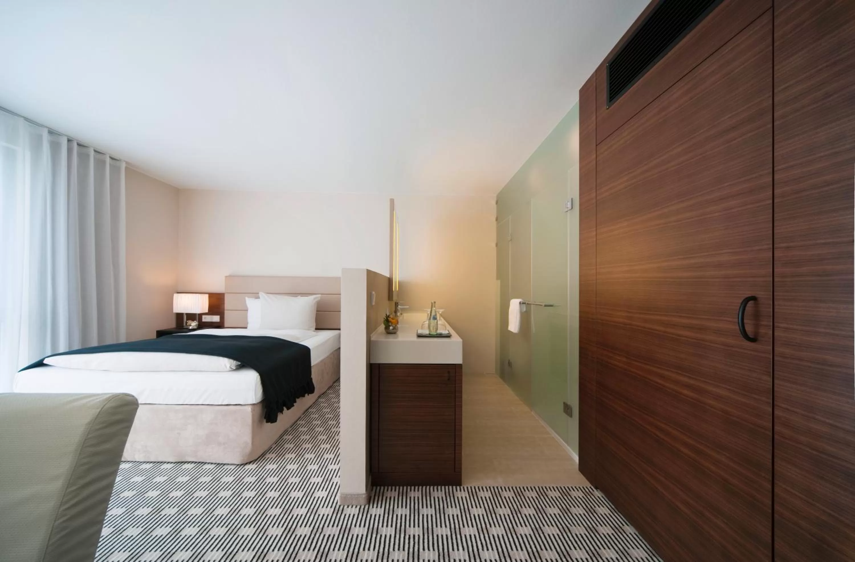 Bed in SeeHotel Ketsch