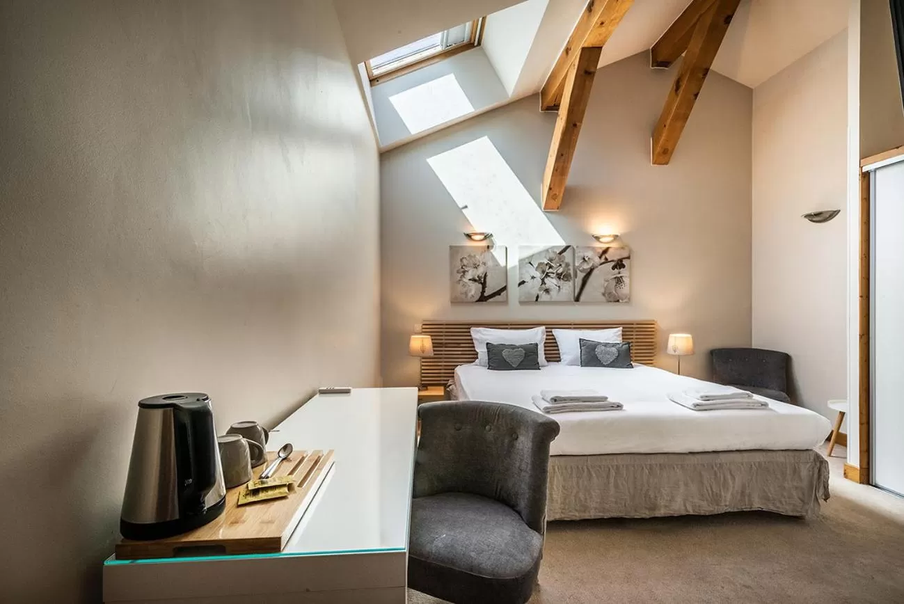 Bed in Eden Hotel, Apartments and Chalet Chamonix Les Praz