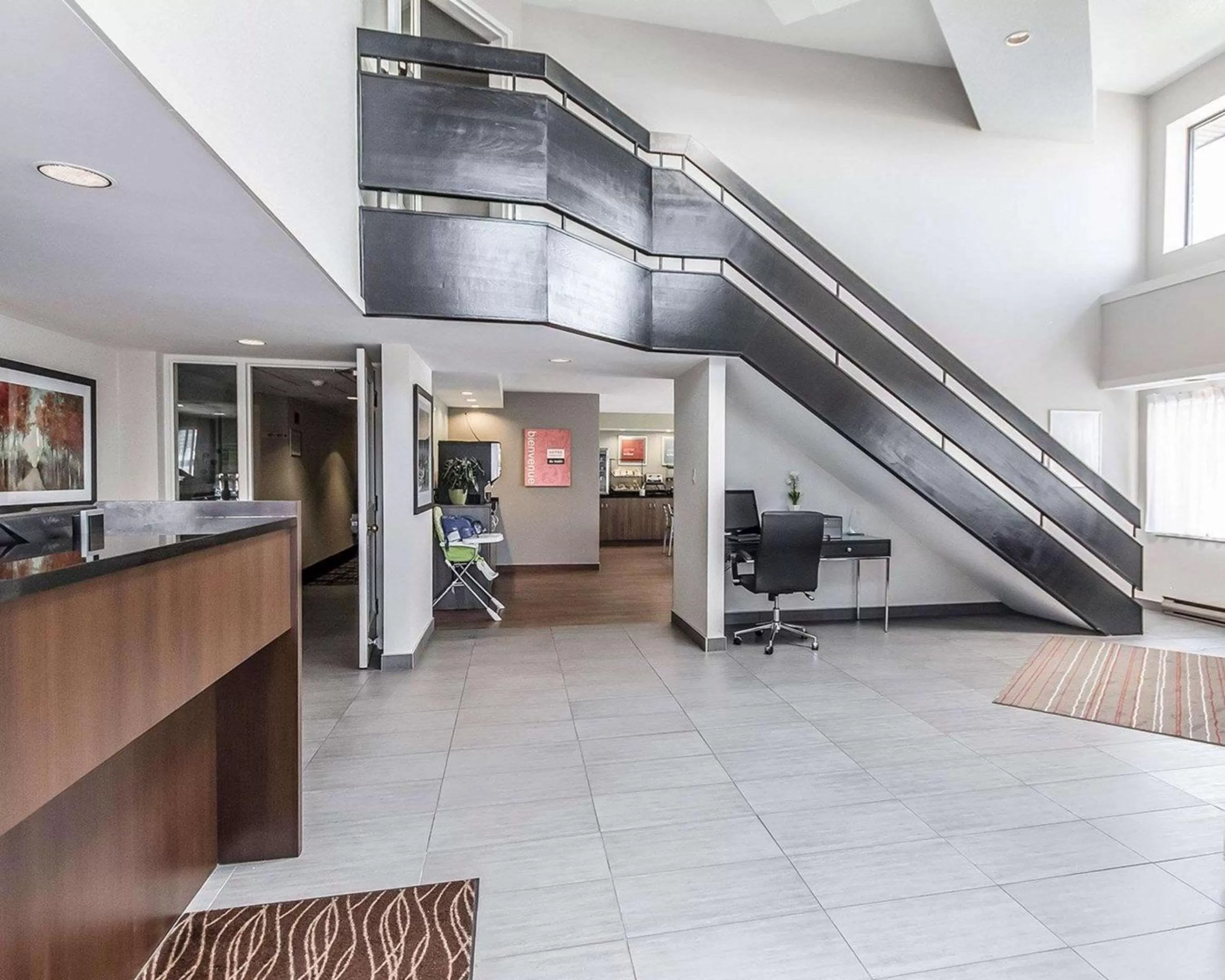 Lobby or reception in Comfort Inn Riviere-du-Loup