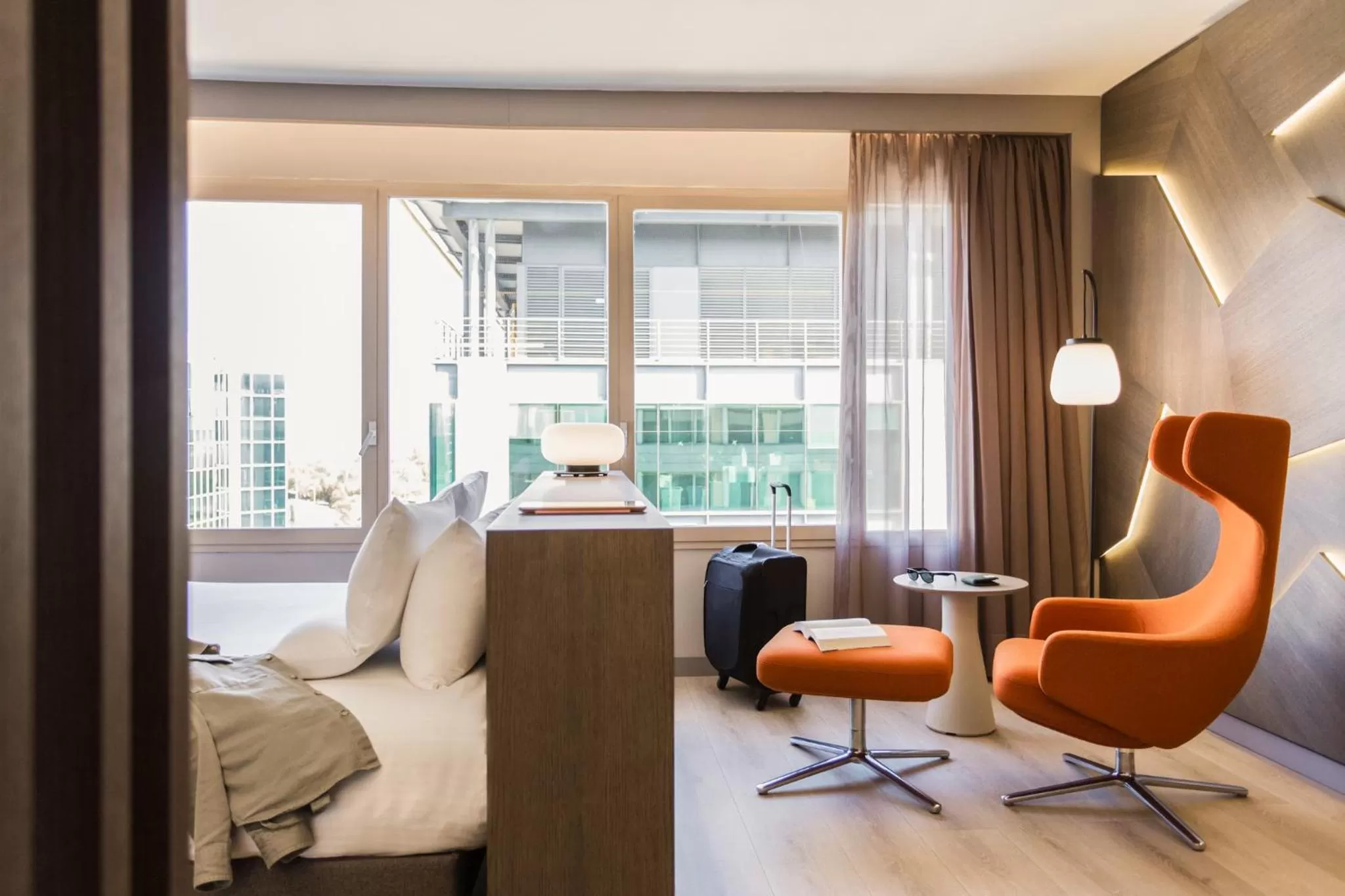 Seating area in Novotel Campo De Las Naciones