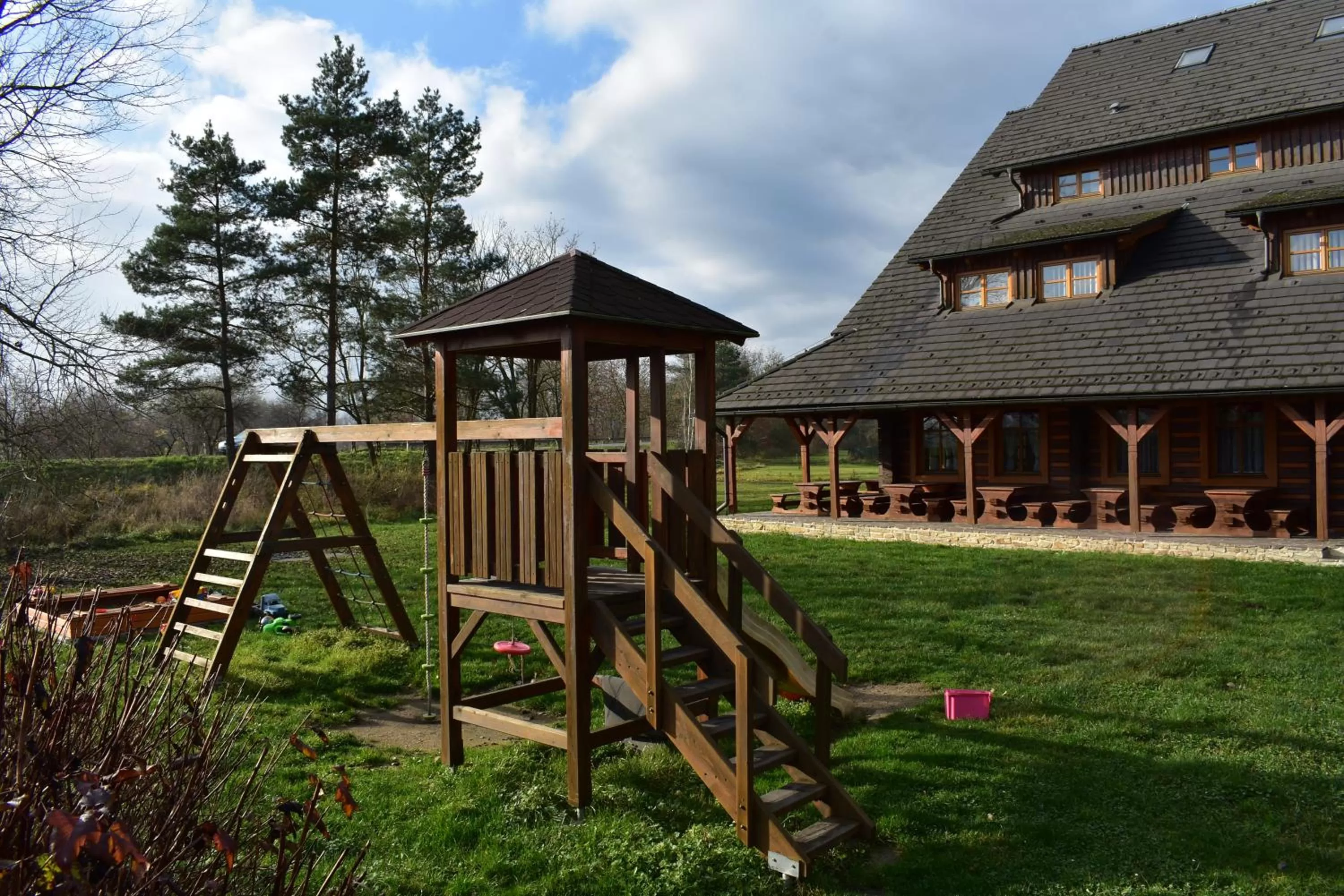 Children play ground in Motel Roubenka