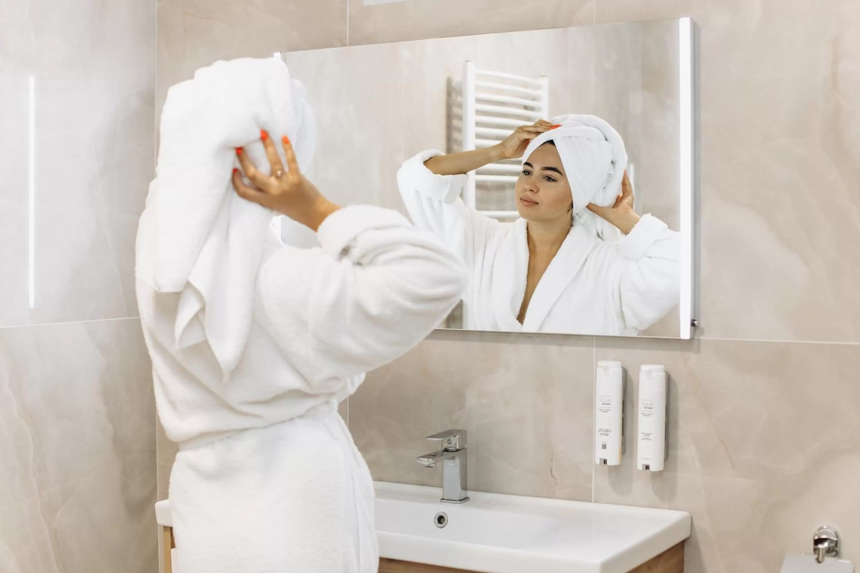 Bathroom in Eduard Hotel