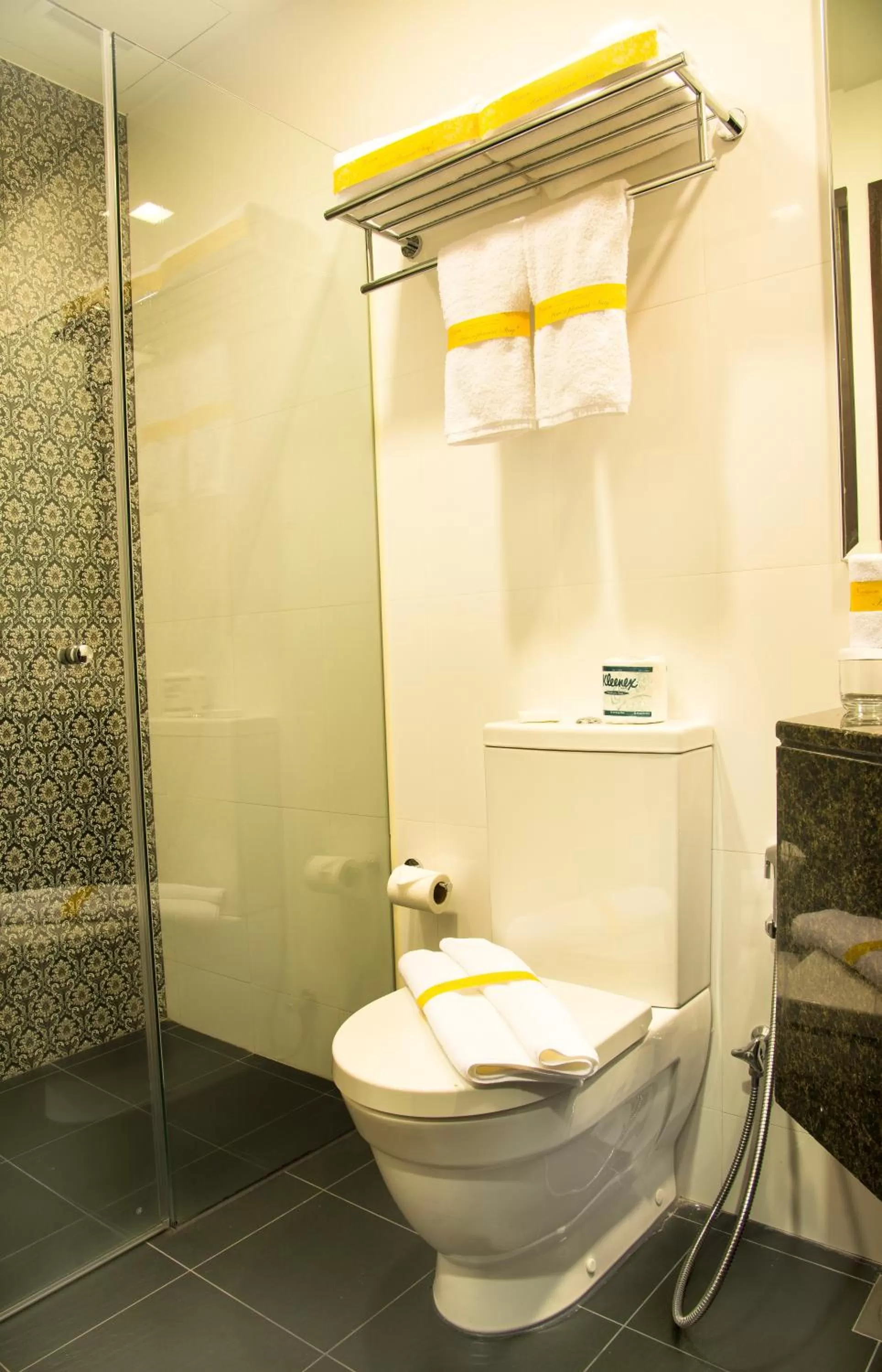 Toilet in Nostalgia Hotel