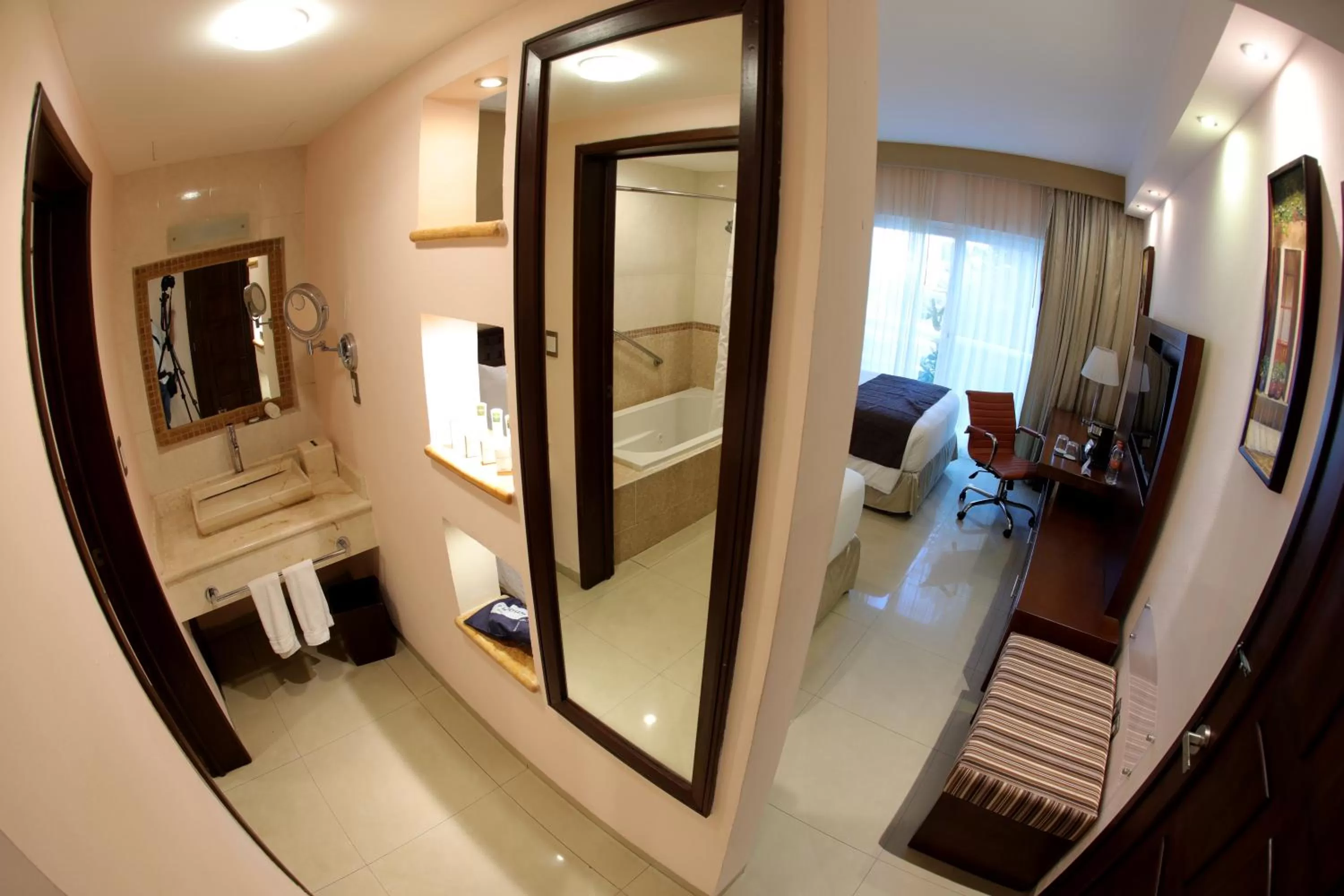 Bathroom in Wyndham Merida