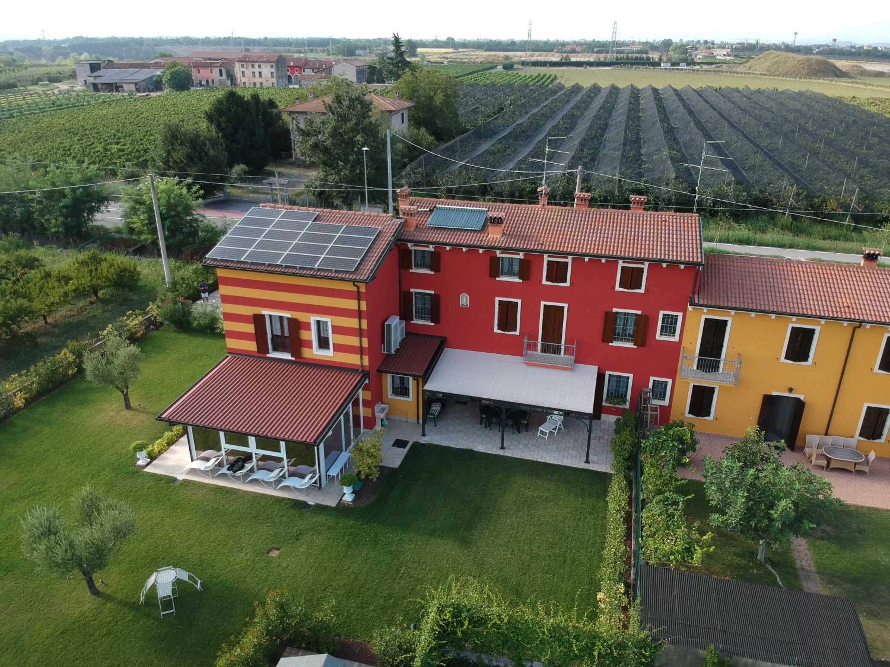 Bird's eye view in Corte Caselle