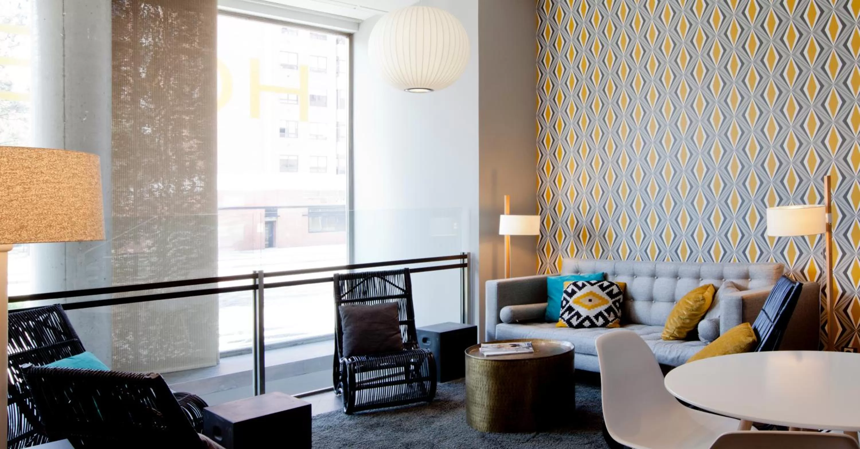 Communal lounge/ TV room in RICE Bulevar