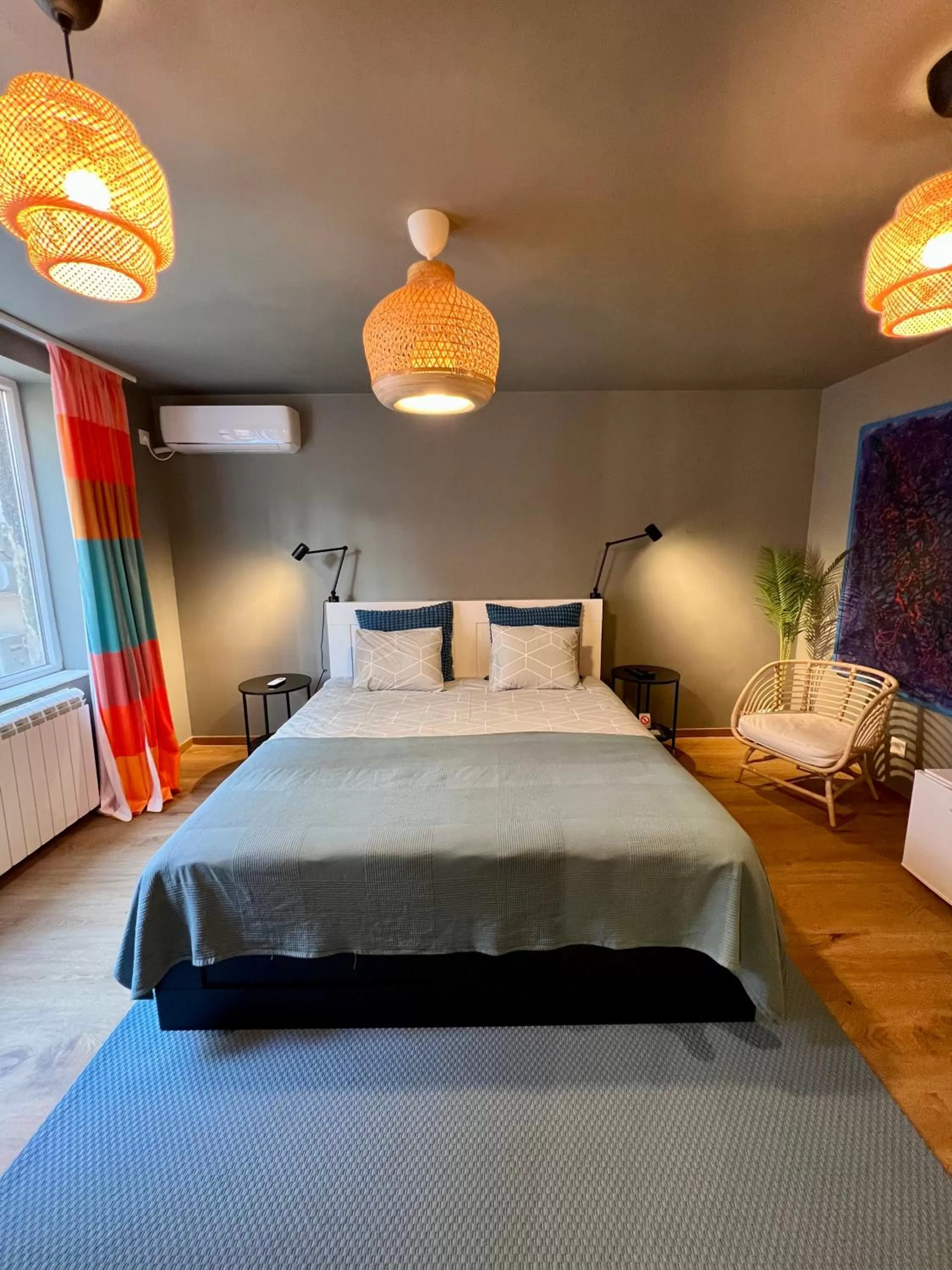 Bed in Tulum Apart Center Belgrade