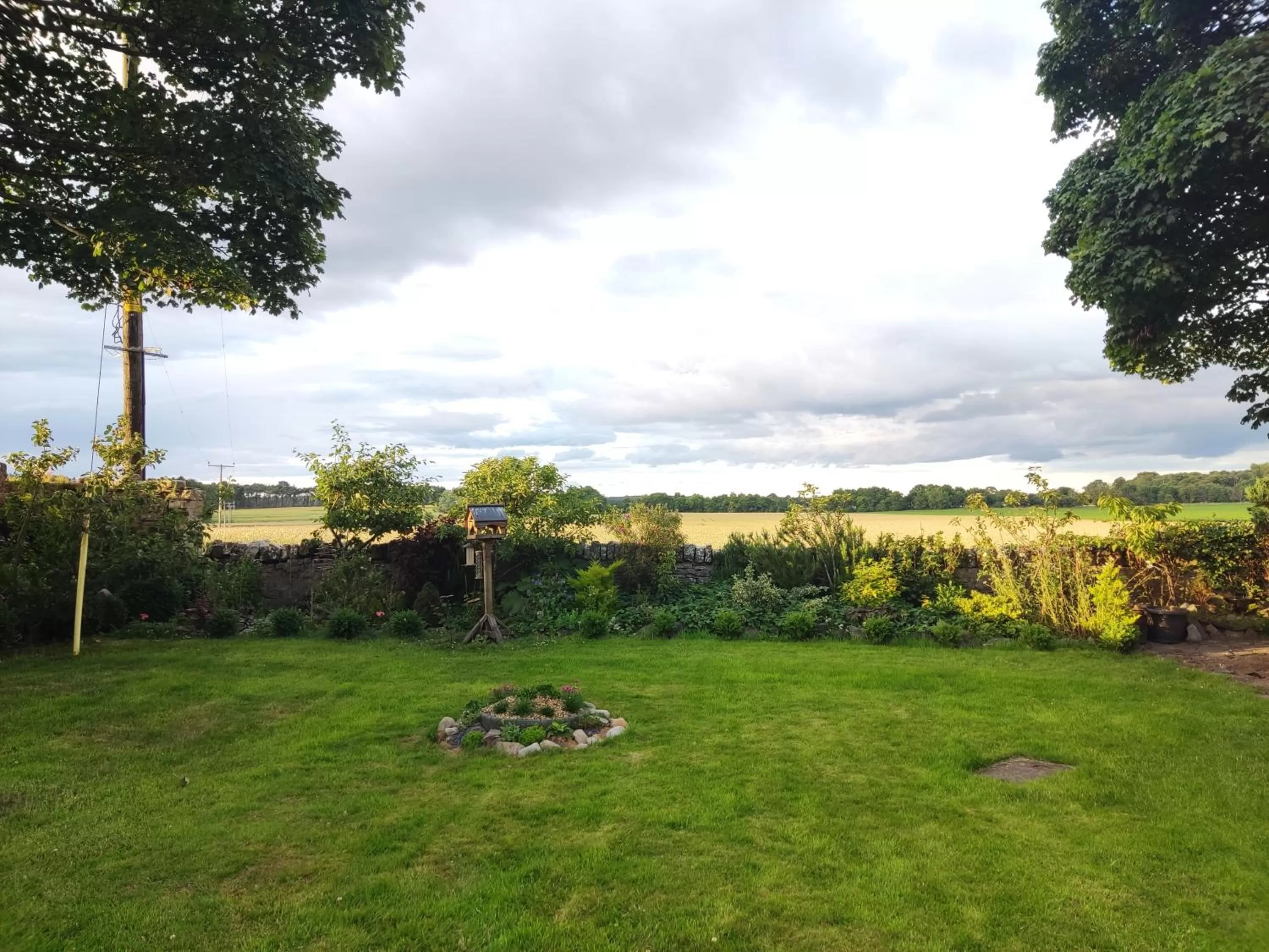 Garden in Torbreck house B&B