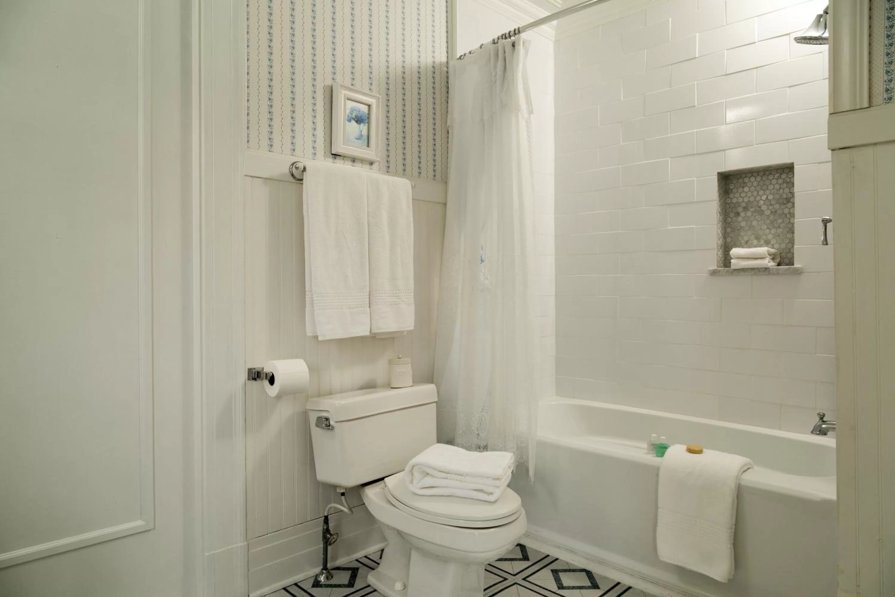 Bathroom in Four Chimneys Inn