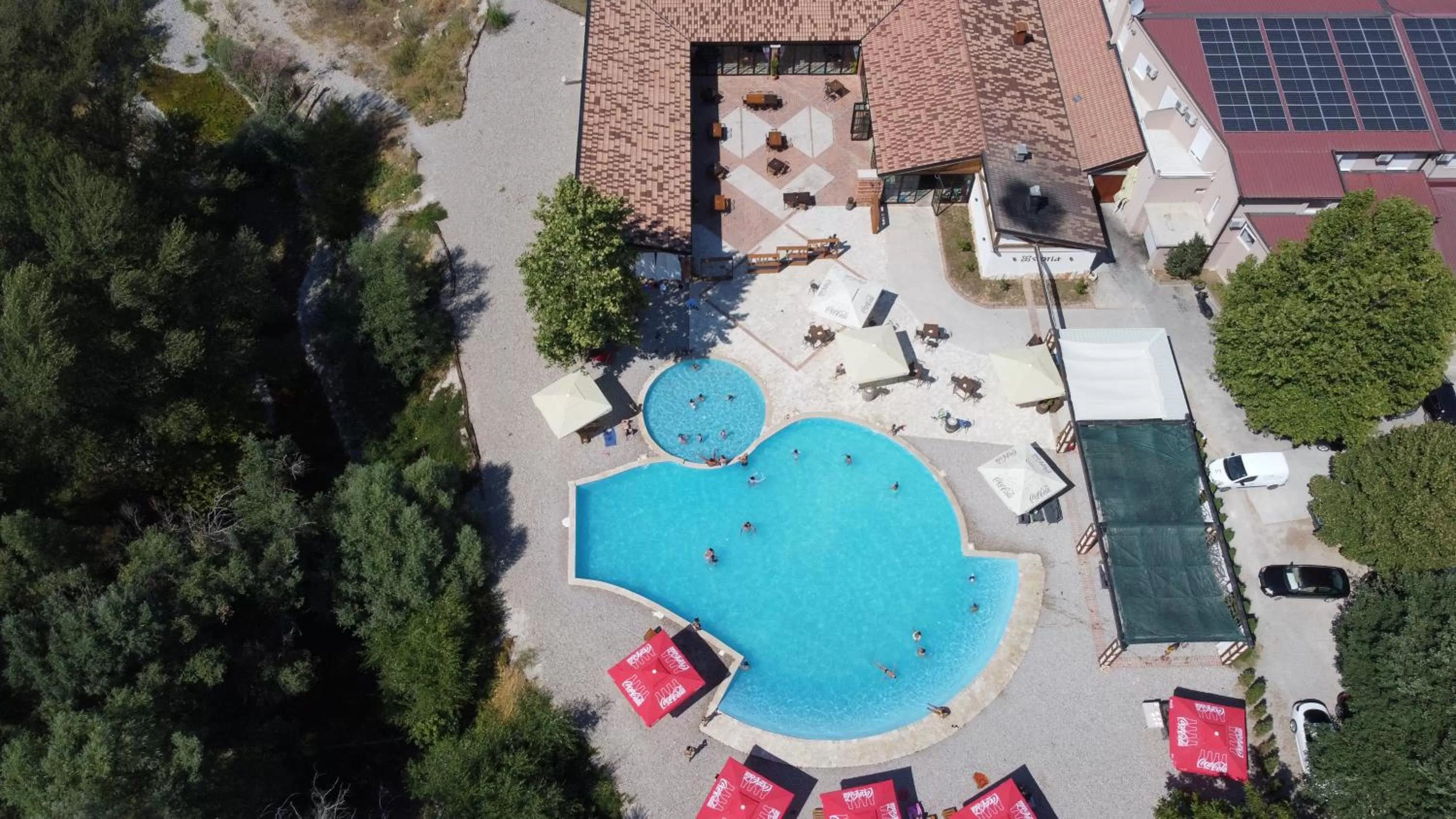 Swimming pool in Hotel Storia