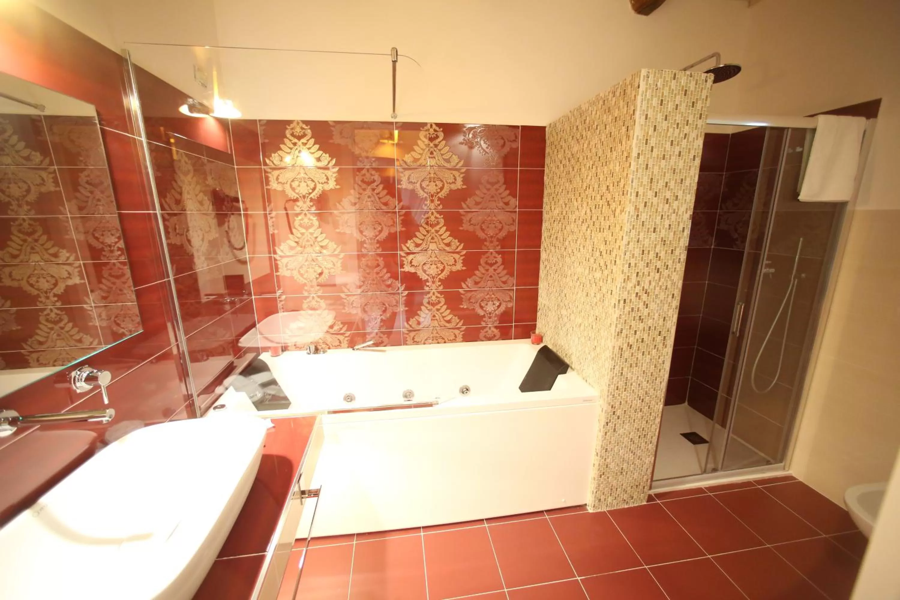 Shower in Relais Piazza Del Plebiscito B&B