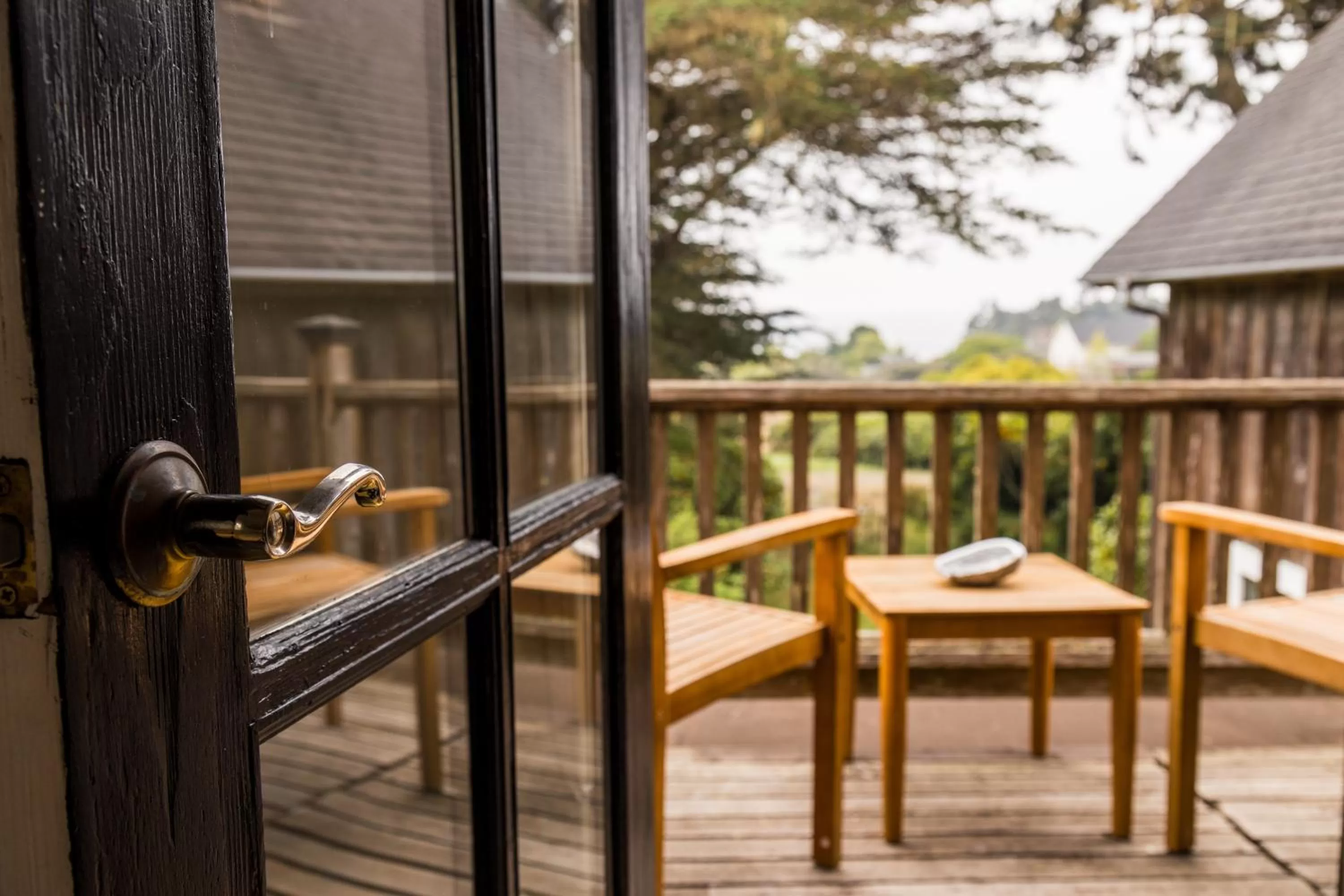 Patio in SCP Mendocino Inn and Farm