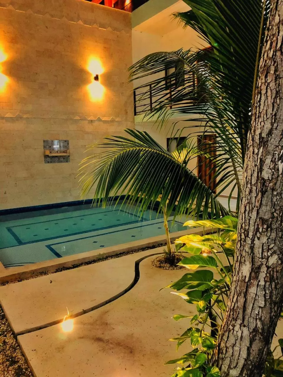 Swimming pool in Los Arcos Hotel - TULUM