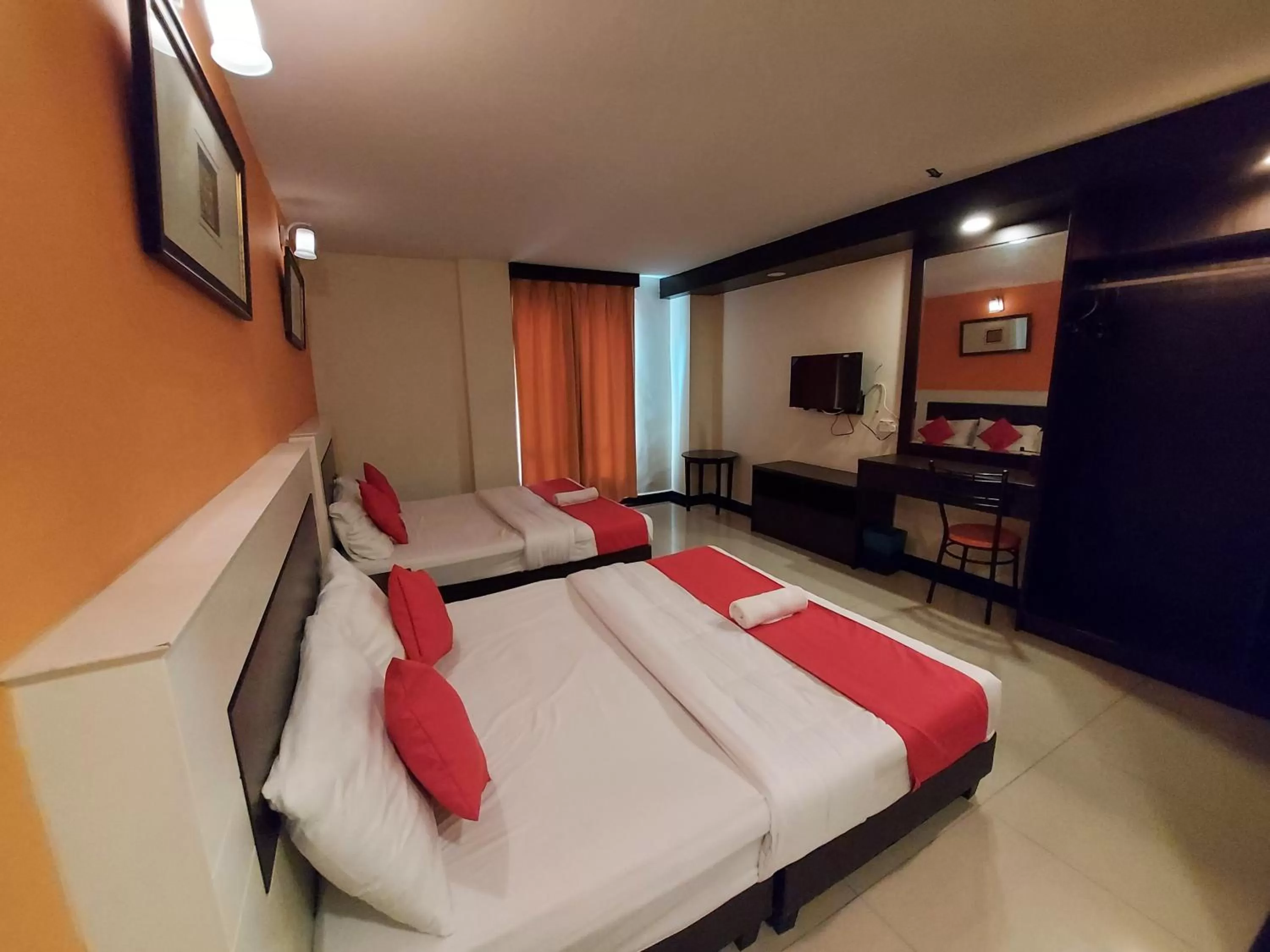 Photo of the whole room, Bed in HOTEL SAHARA SDN BHD