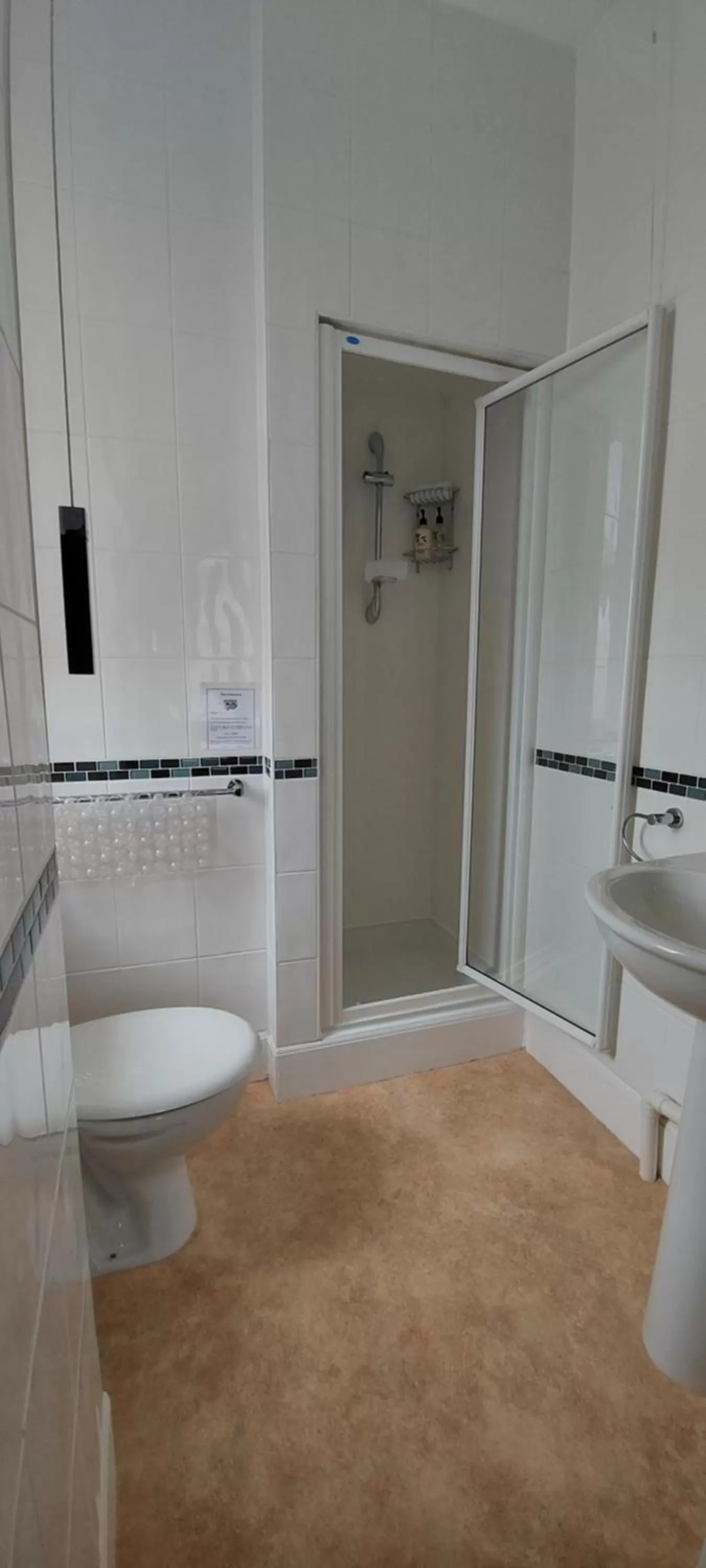 Shower in Cranmore Guest House
