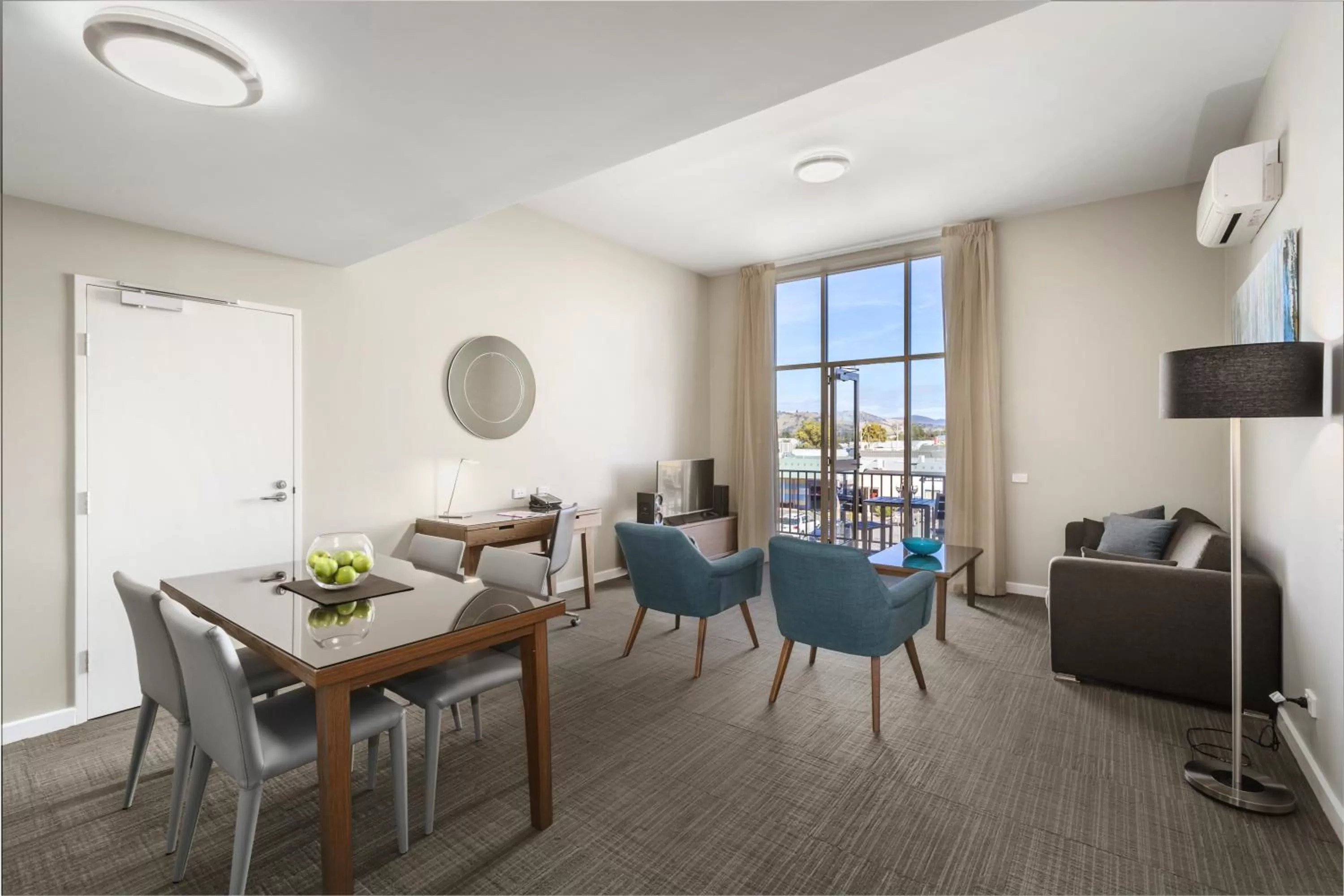 Living room in Quest Albury on Townsend