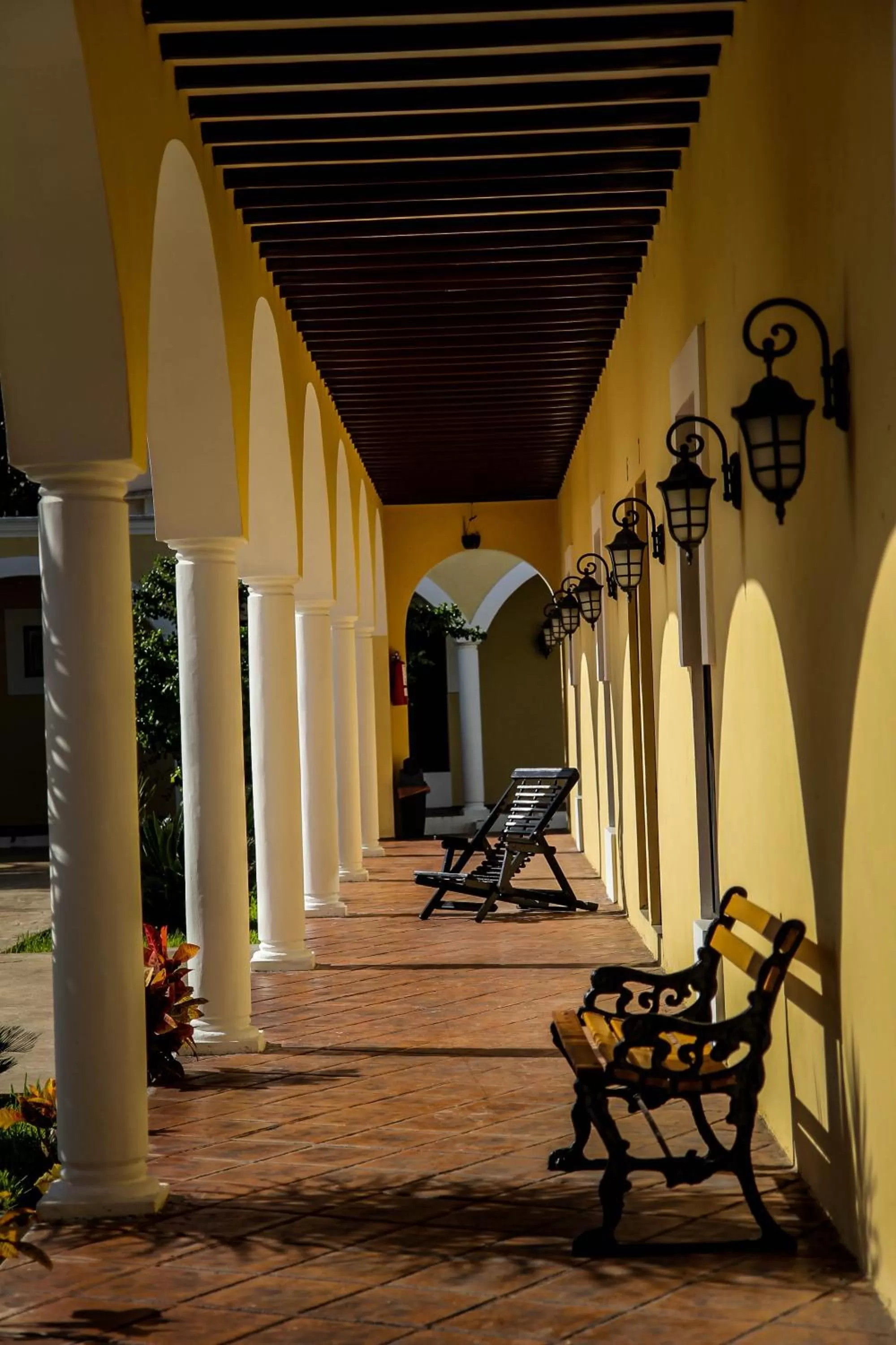 View (from property/room) in Hotel Hacienda de Izamal