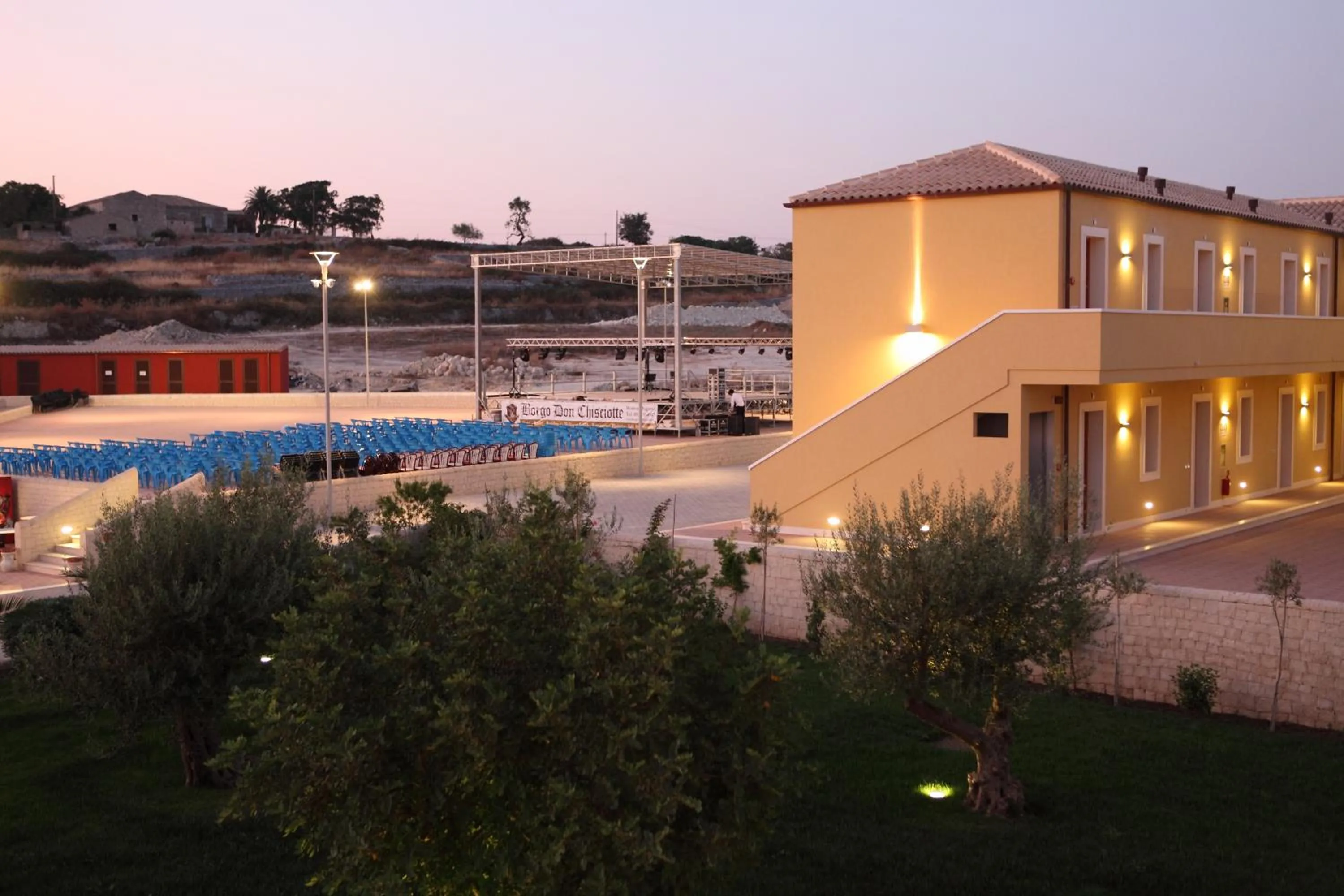 Property building in Hotel Borgo Don Chisciotte