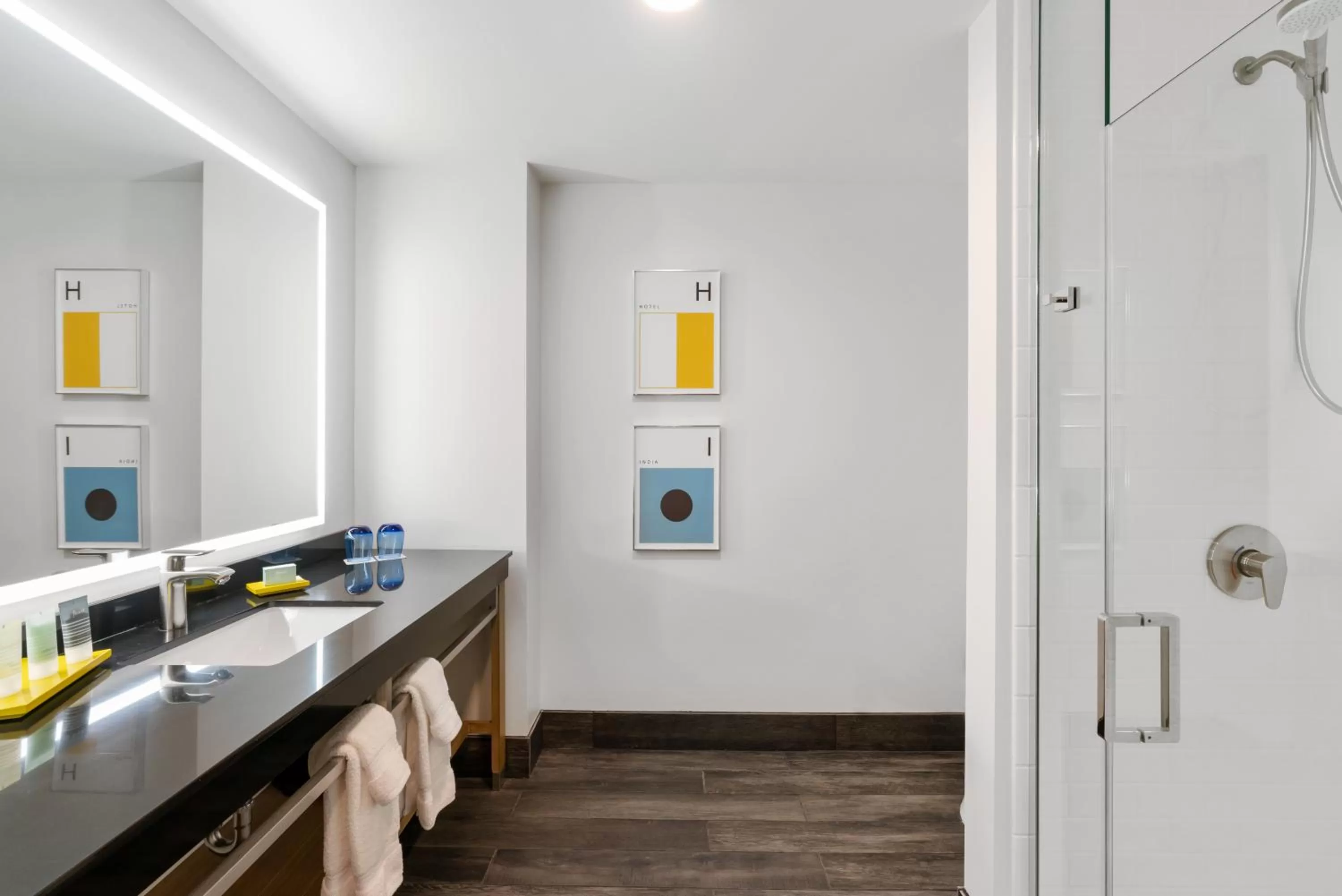 Bathroom in Hotel Indigo Seattle Everett Waterfront Place by IHG