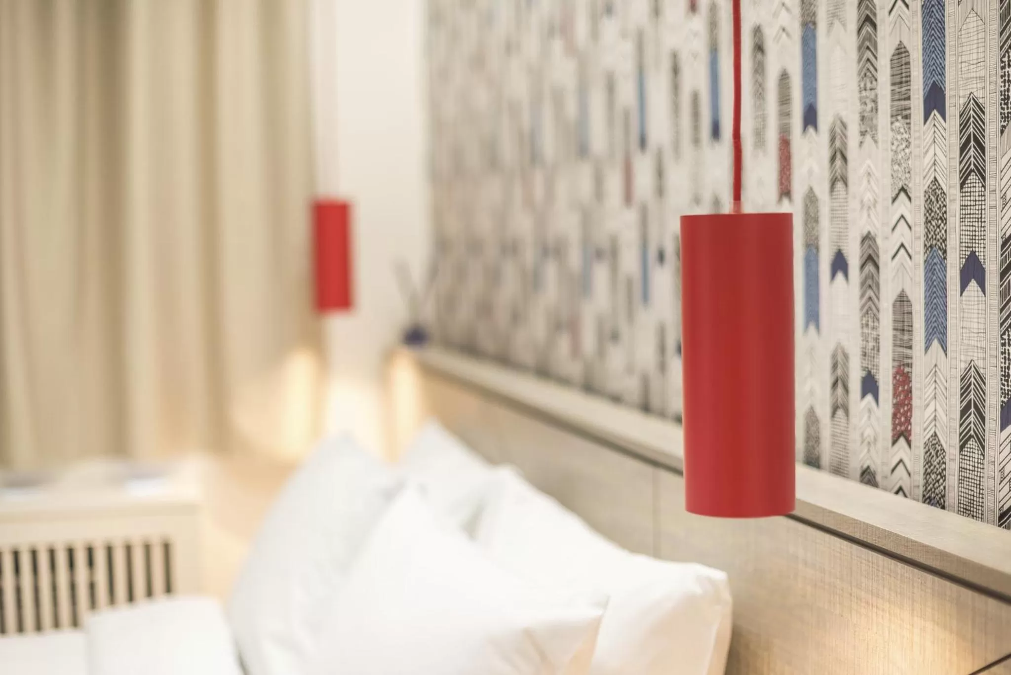 Bed in Athens Lights