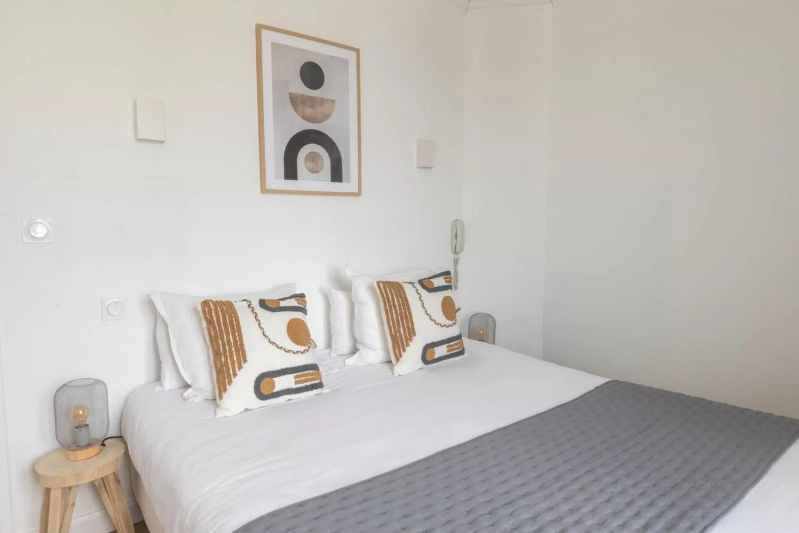 Bed in Hôtel Porte Mars Reims Gare Centre Arena