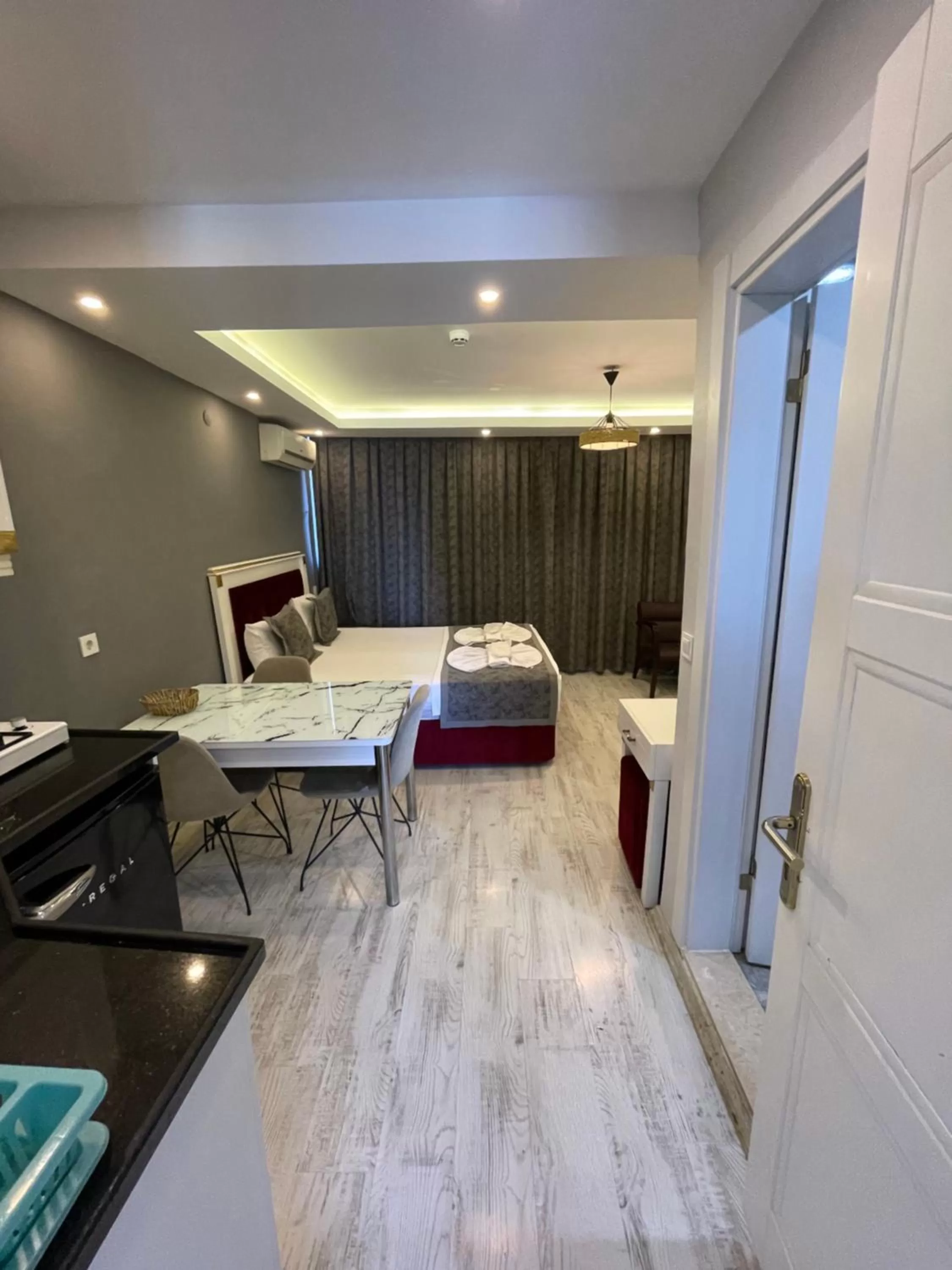 Bed in Arat Apartments