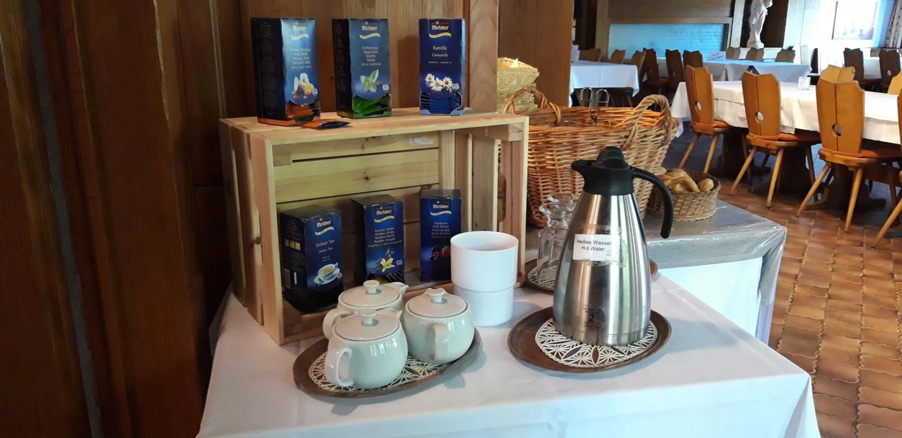 Buffet breakfast in Alemannenhof Hotel Engel