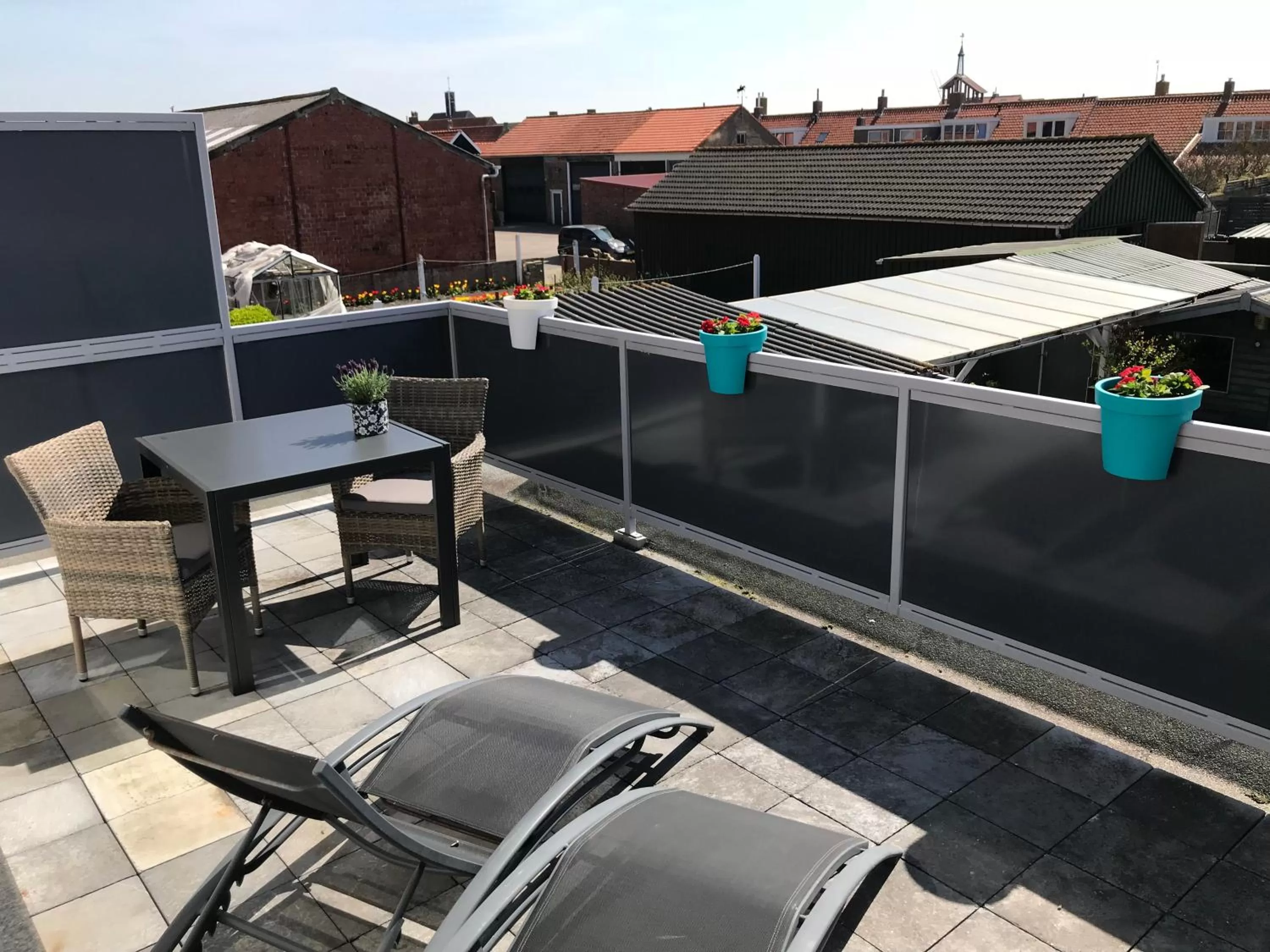 Balcony/Terrace in B&B Binisa