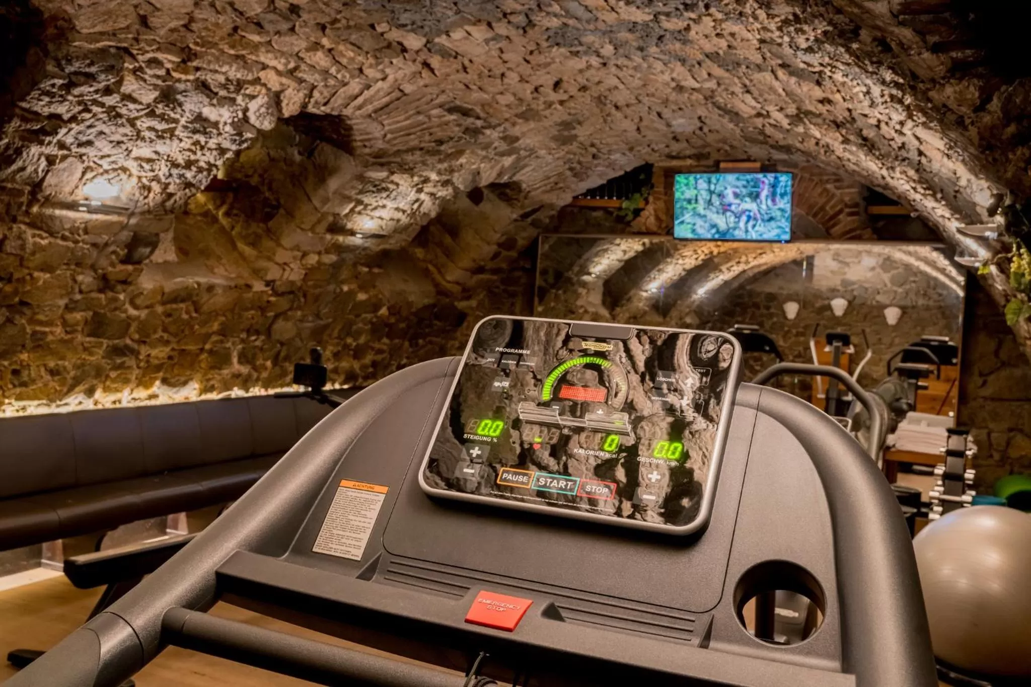 Fitness centre/facilities in Hotel Bacchus