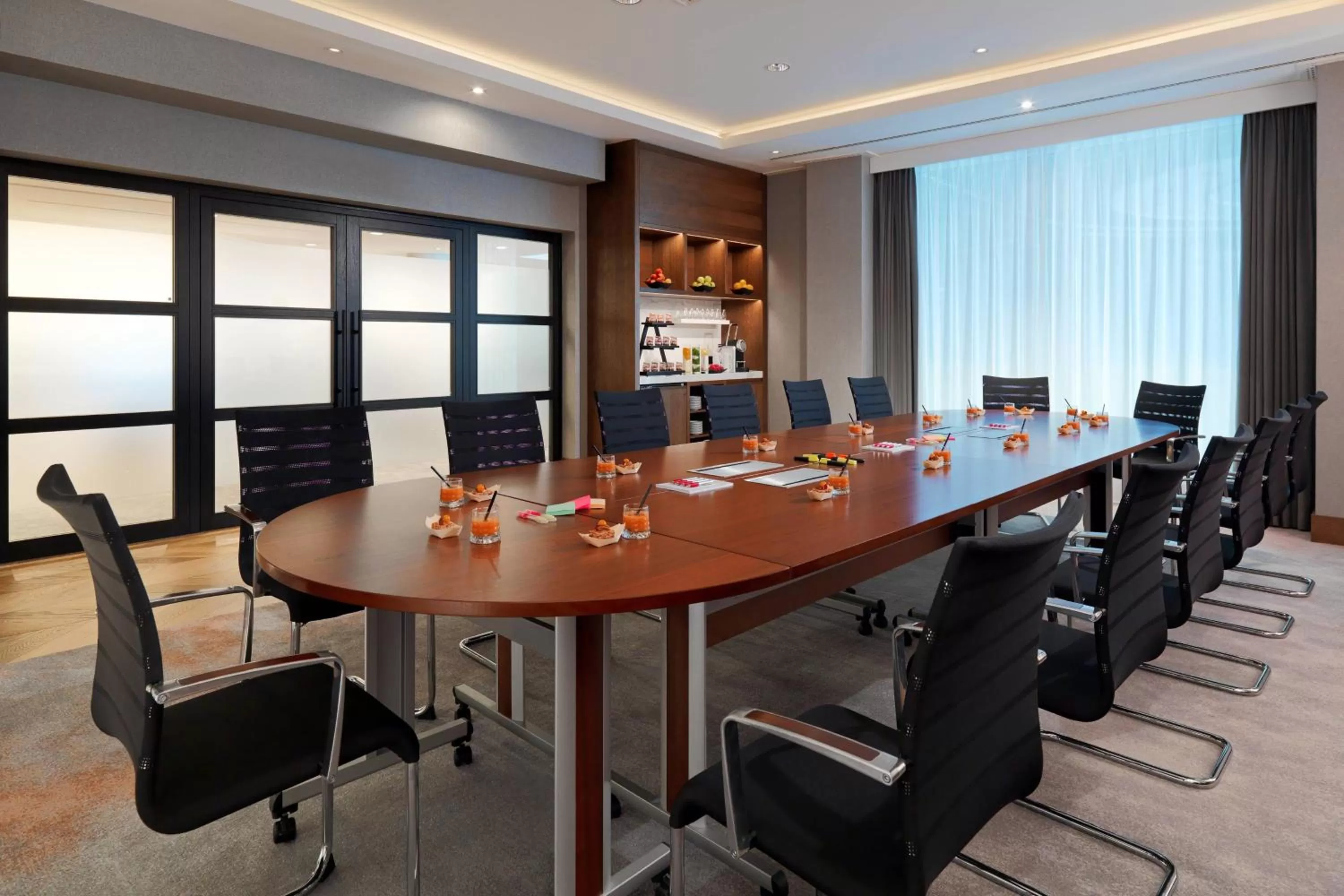 Meeting/conference room in Prague Marriott Hotel