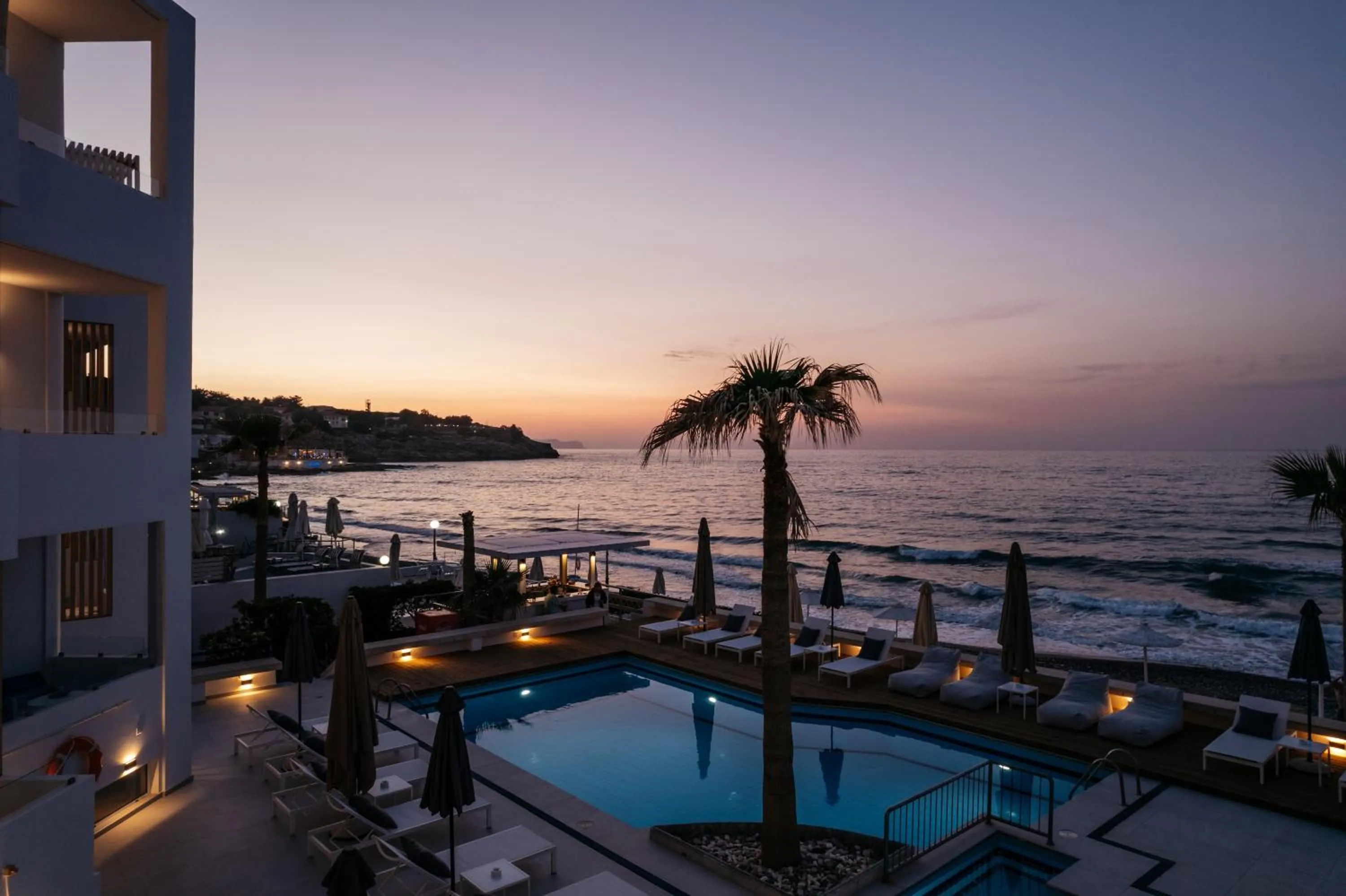 Property building in Petradi Beach Lounge Hotel