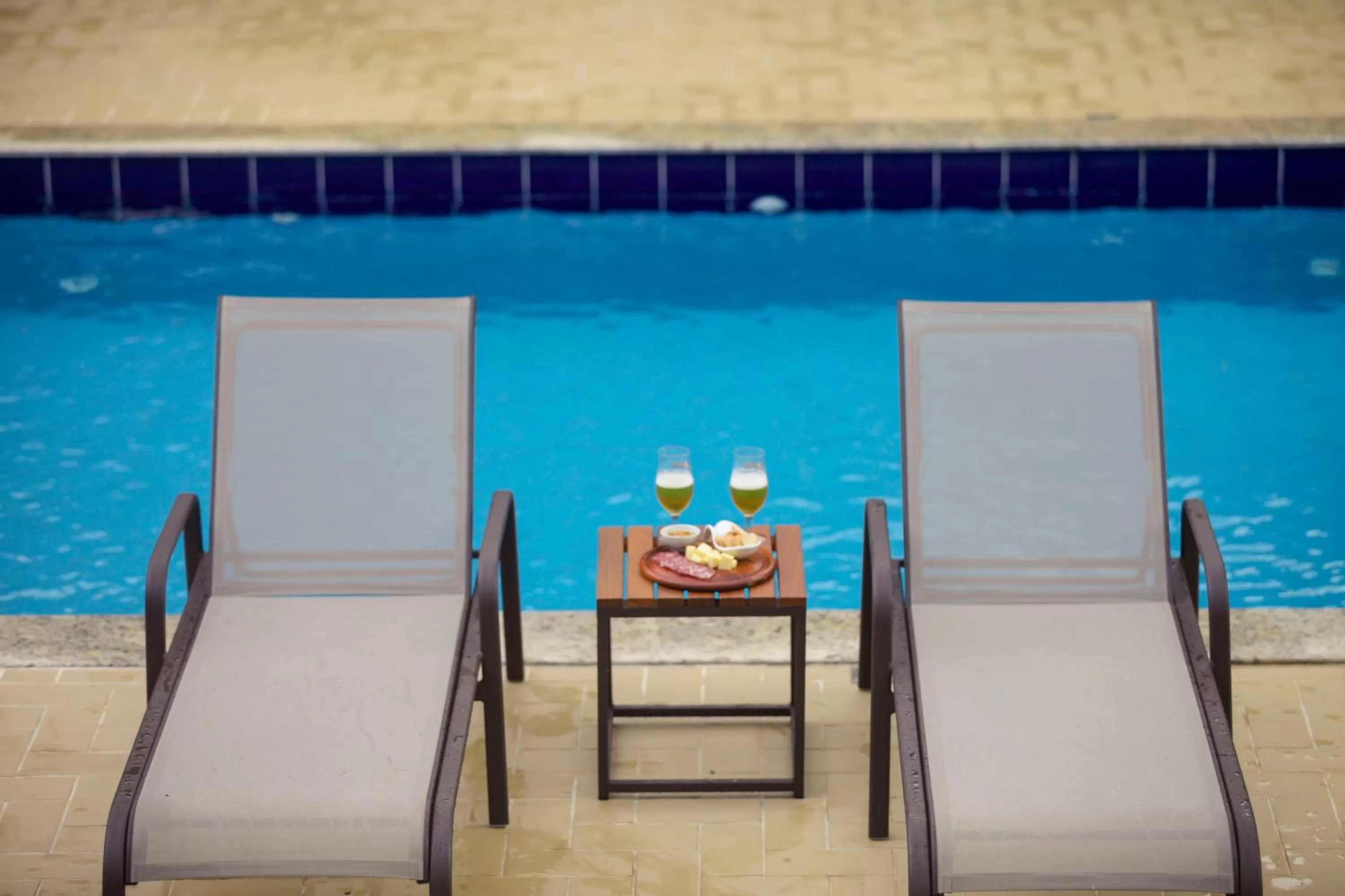 Pool view in Pousada Vila do Loro