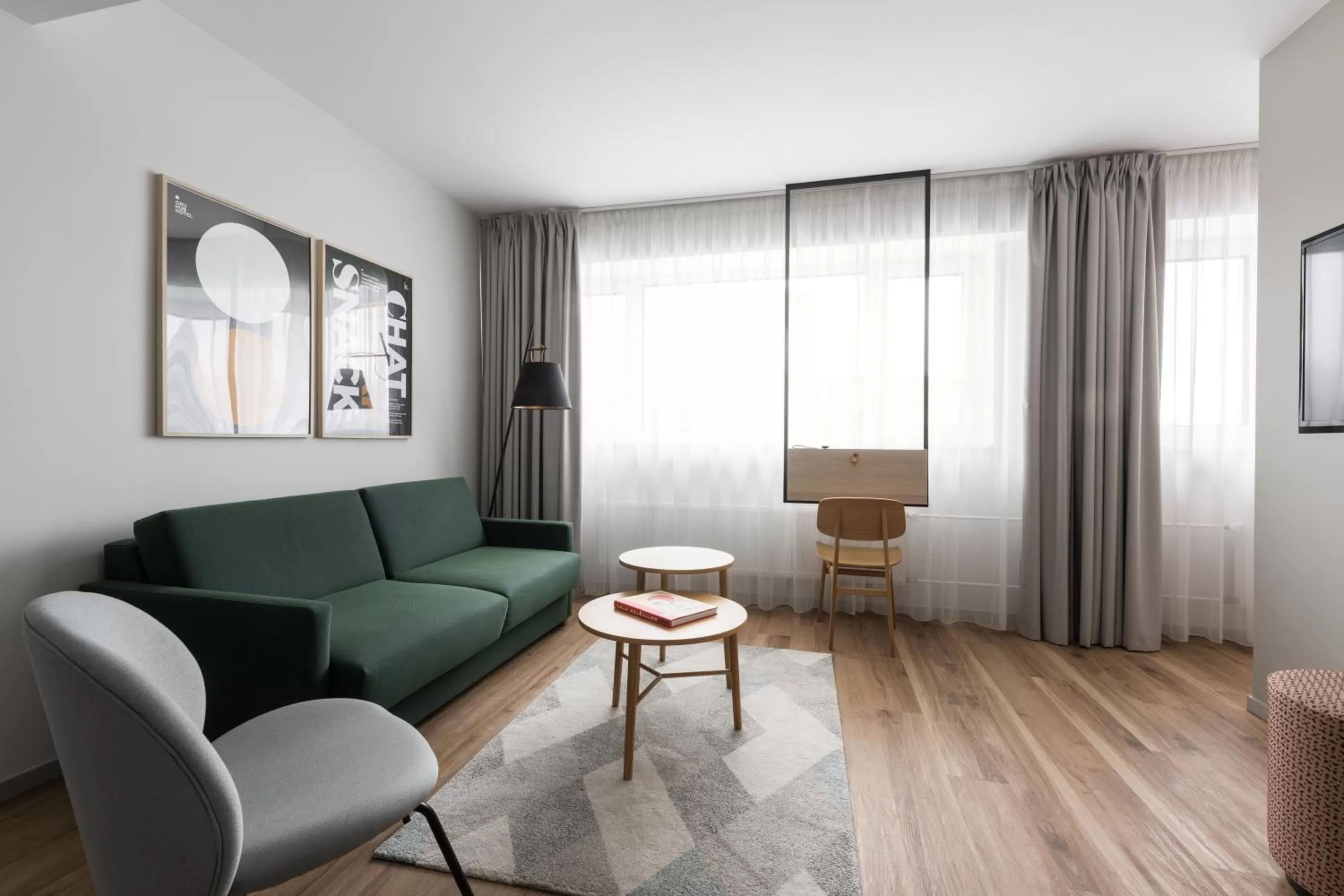 Living room in Oru Hub Hotel Tallinn - Handwritten Collection