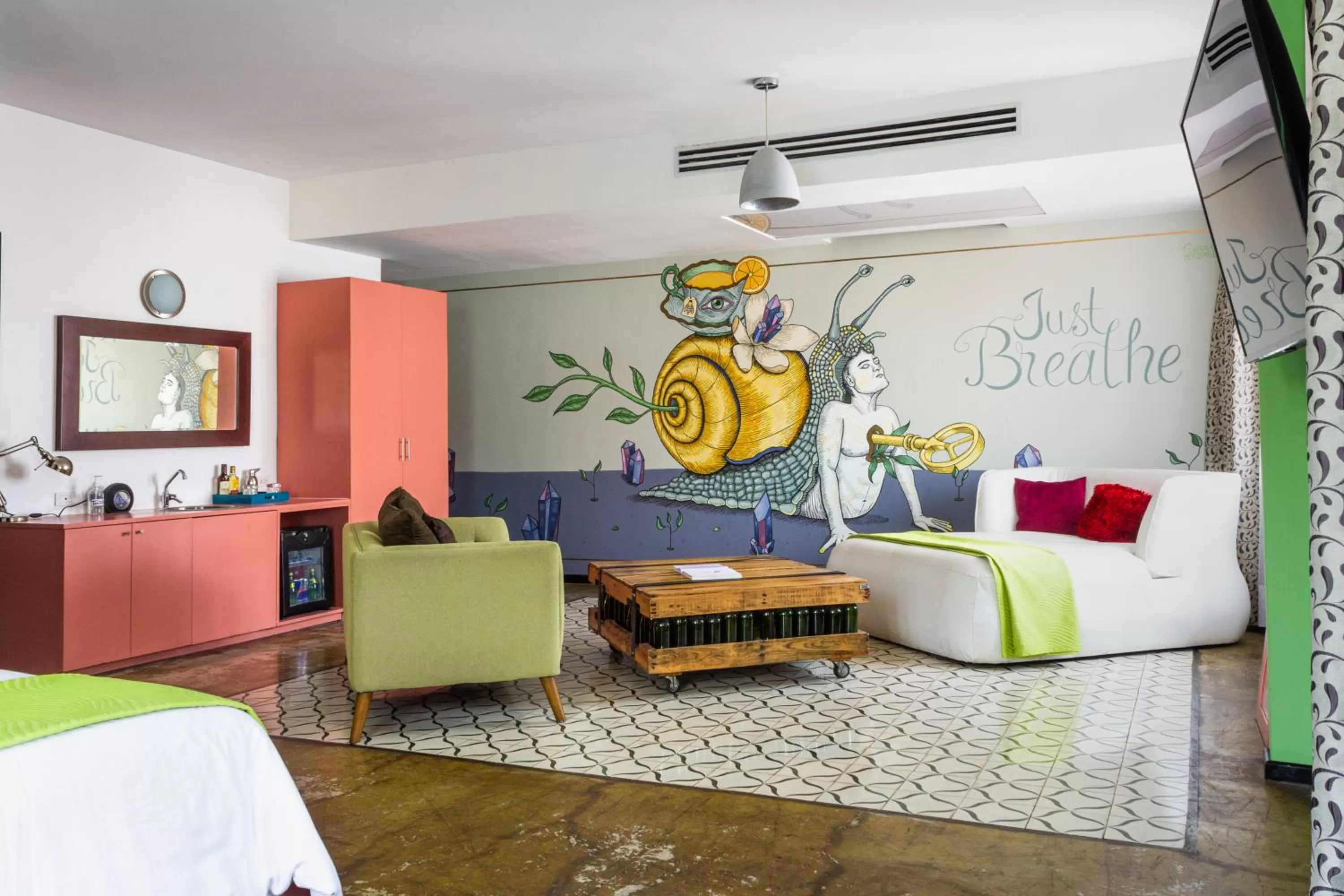 Decorative detail in Tantalo Hotel - Kitchen - Roofbar