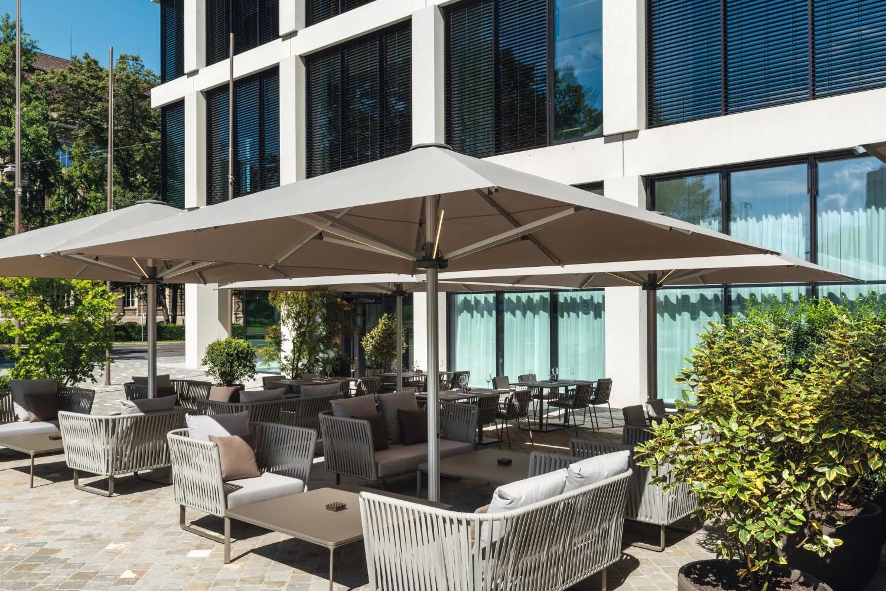 Balcony/Terrace in Mövenpick Hotel Basel