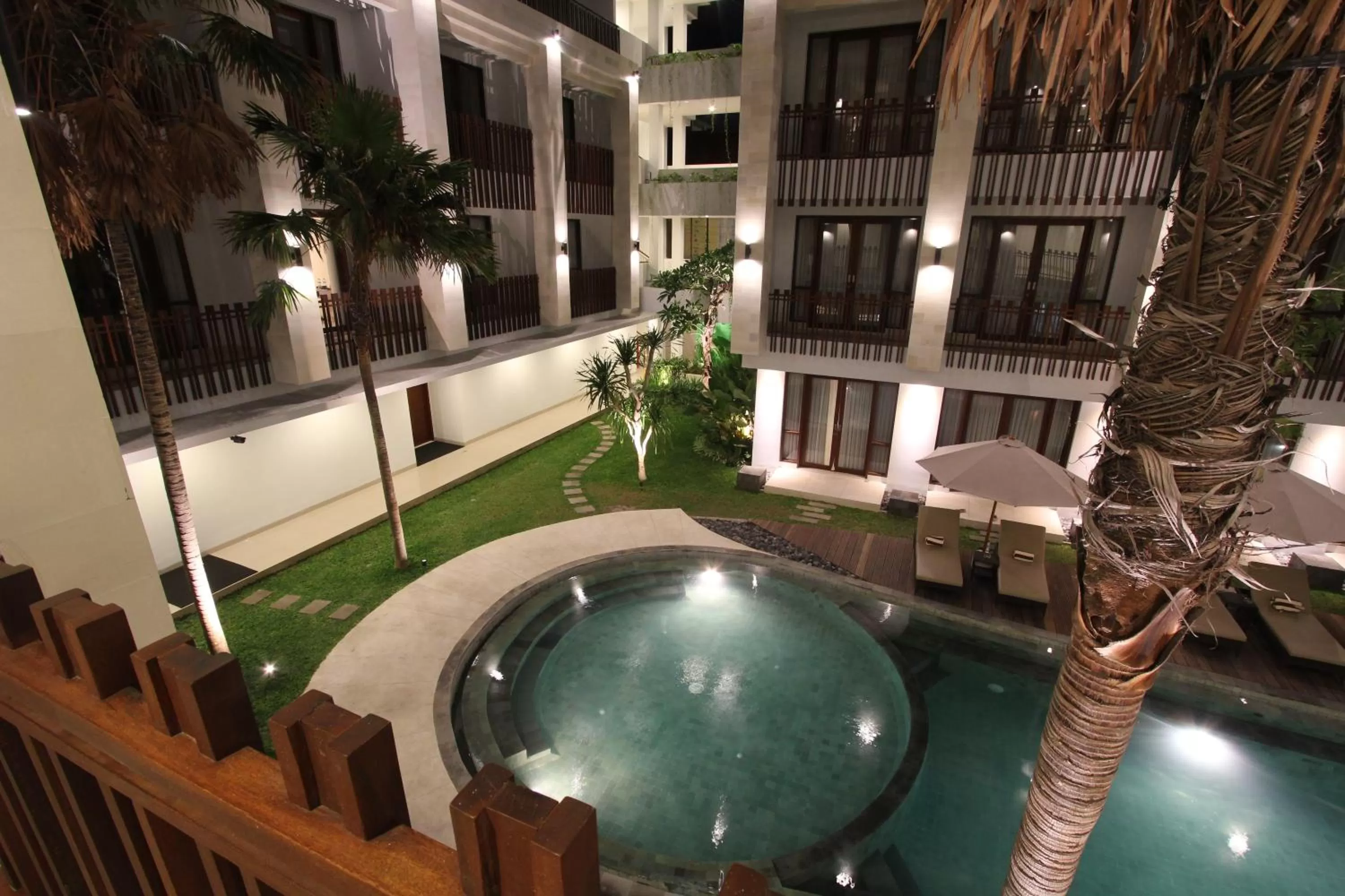 Swimming pool in Grand La Walon Hotel