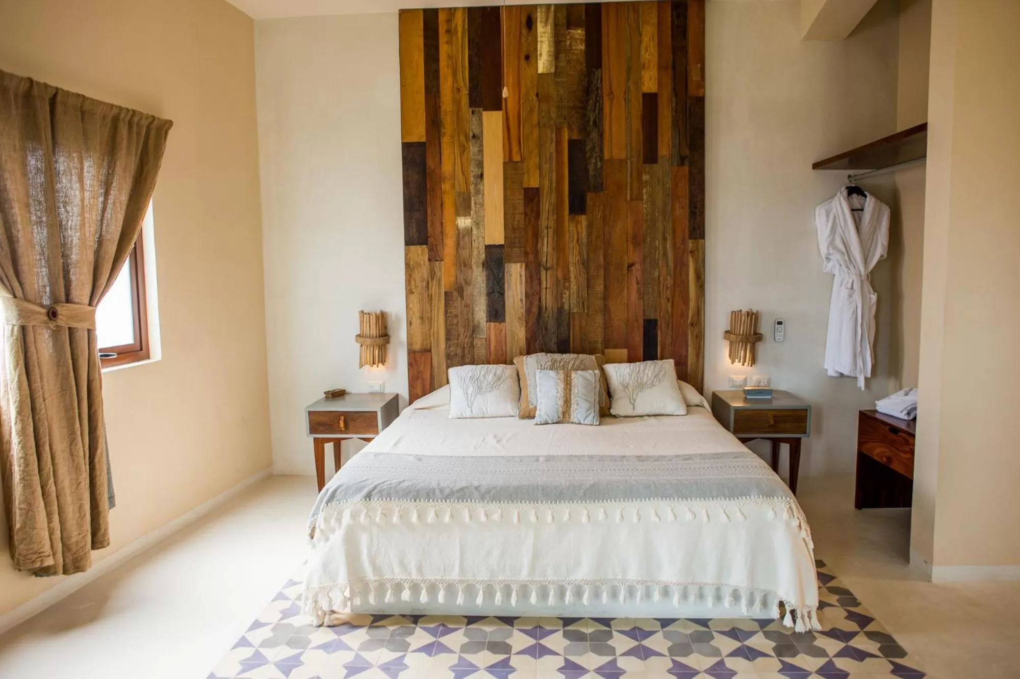Bed in Maria Del Mar Tulum - Adults Only