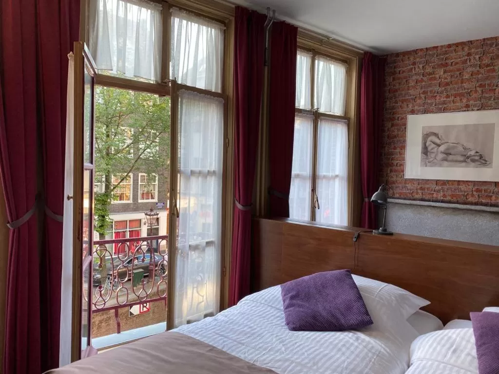 Bed in Hotel & bar Royal taste Amsterdam