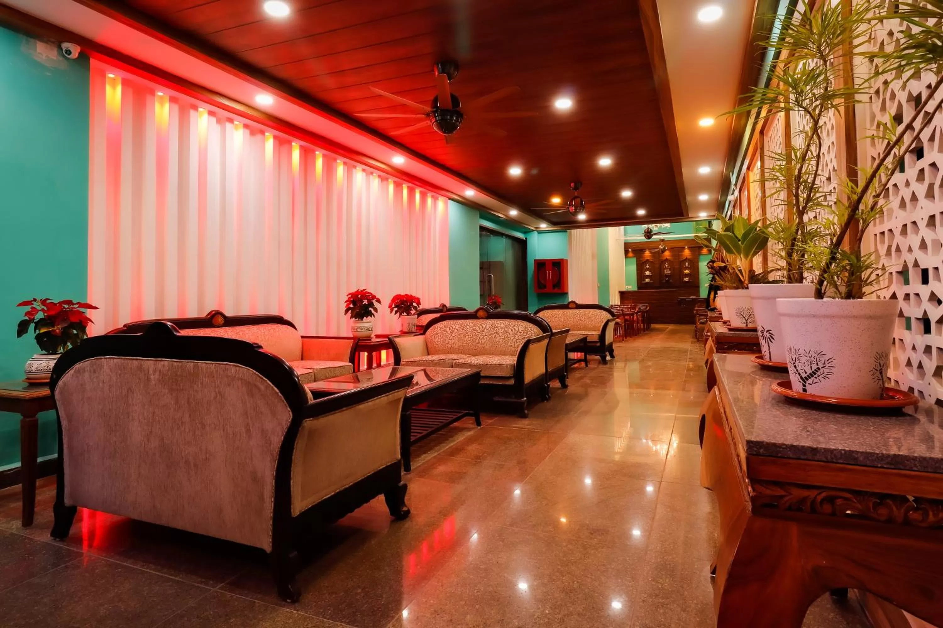 Lobby or reception in Miranda Beach Resort Baga