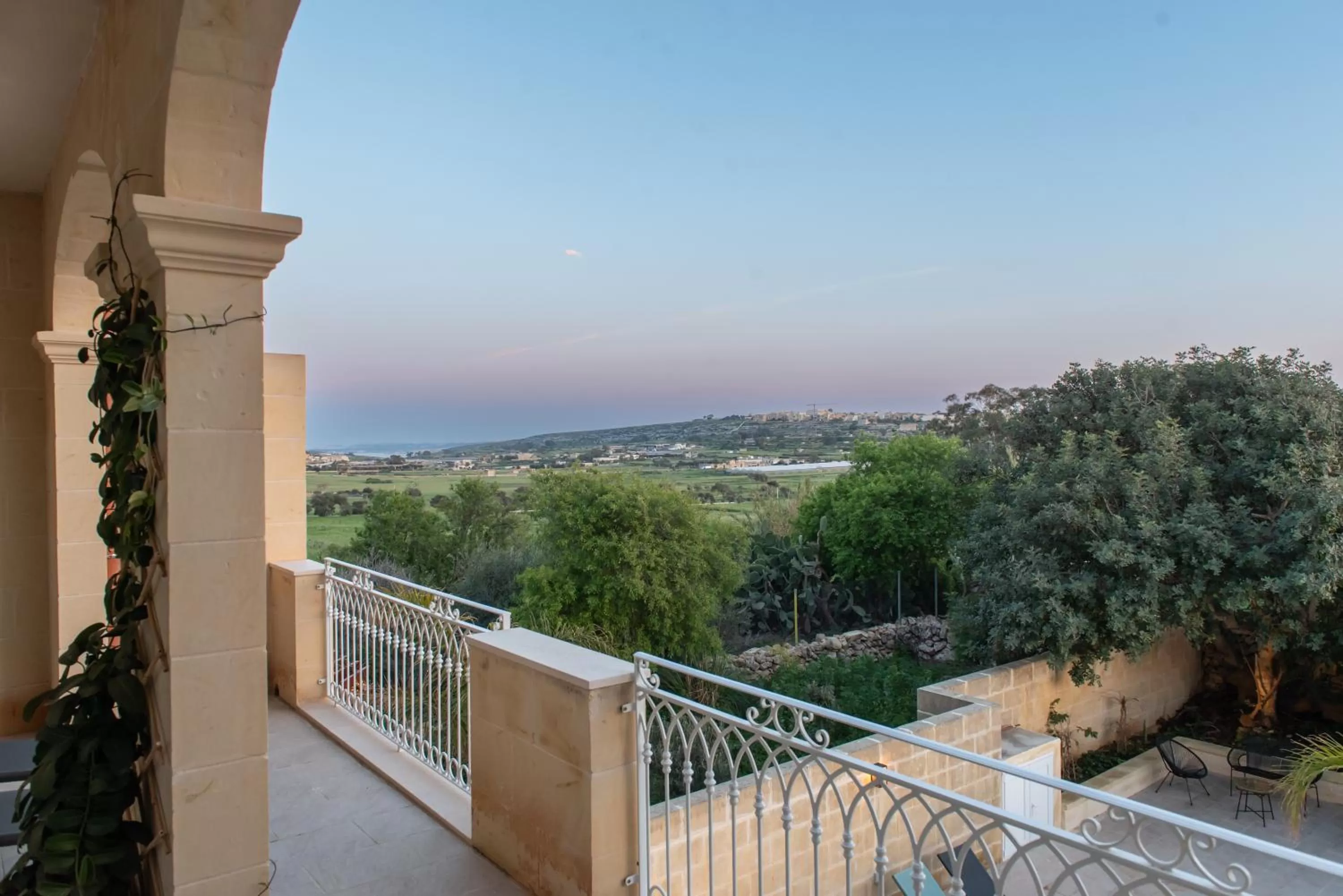 View (from property/room), Balcony/Terrace in The Carob Tree