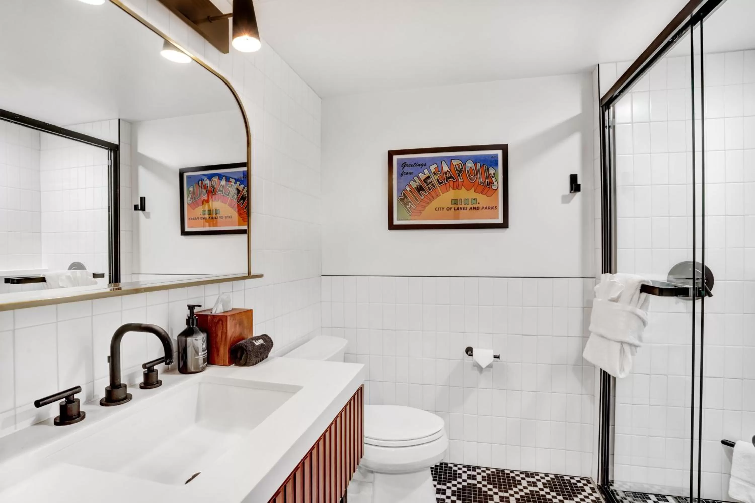 Bathroom in Hotel Indigo - Minneapolis Downtown by IHG